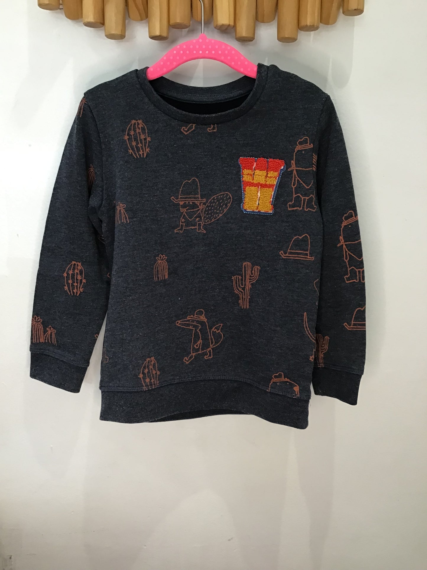 Pullover Wild West 4-5y