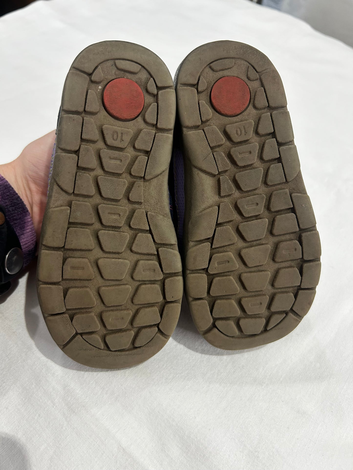 C10 Stride Rite blue shoes