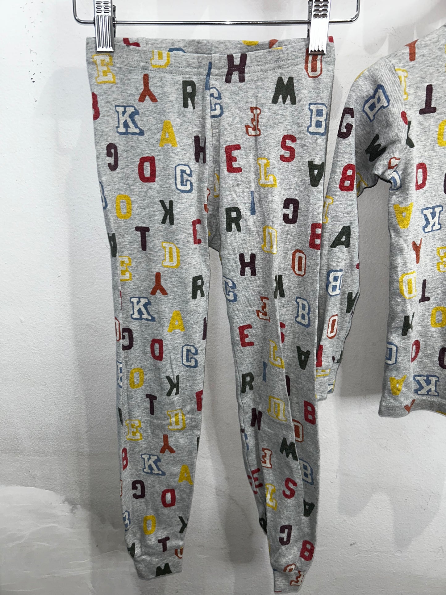 Alphabet pyjama set 6y