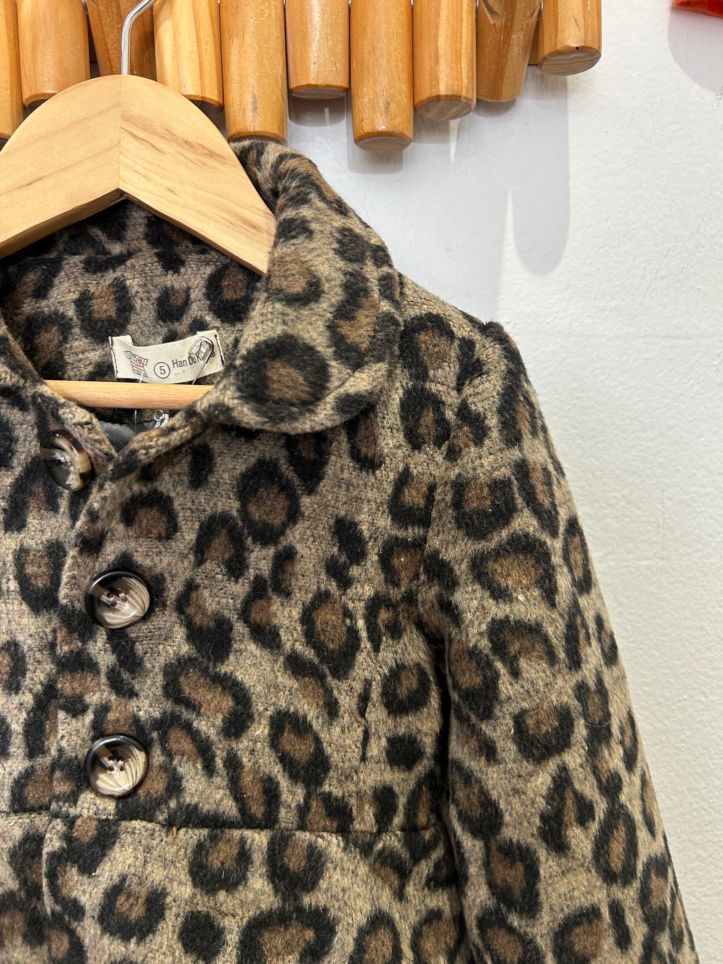 Leopard coat 3y