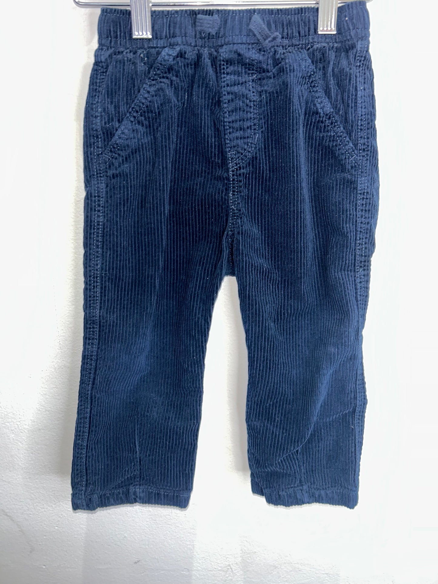Corduroy relaxed pull-on pants 4y