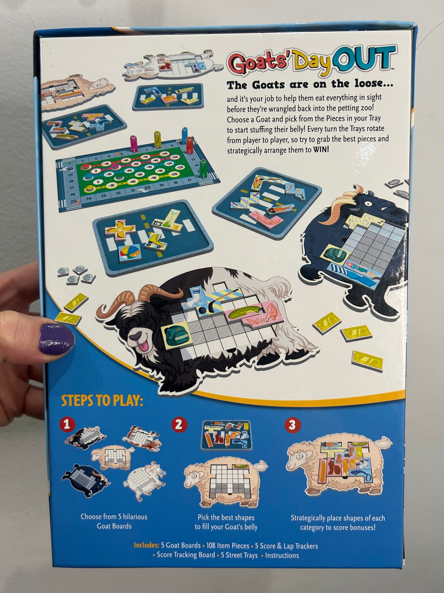 Goats Day Out board game