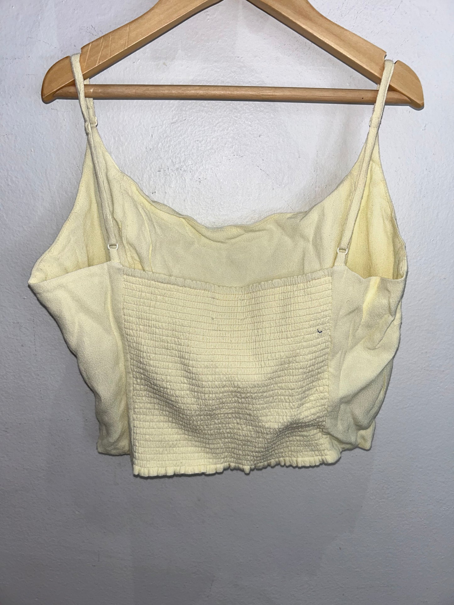 Wilfred butter crop tanktop- adult M