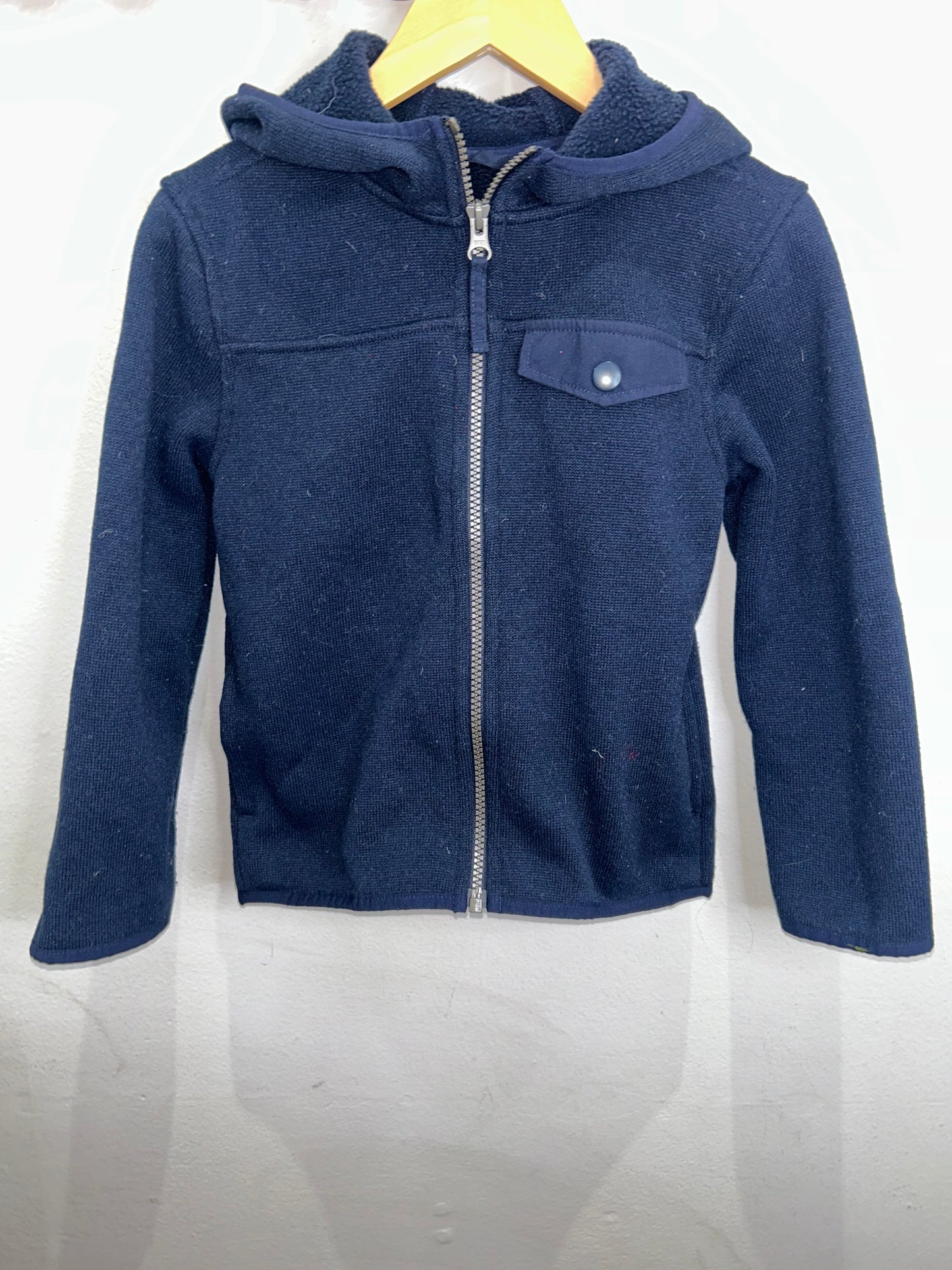 Blue activewear sweatshirt 7-8y