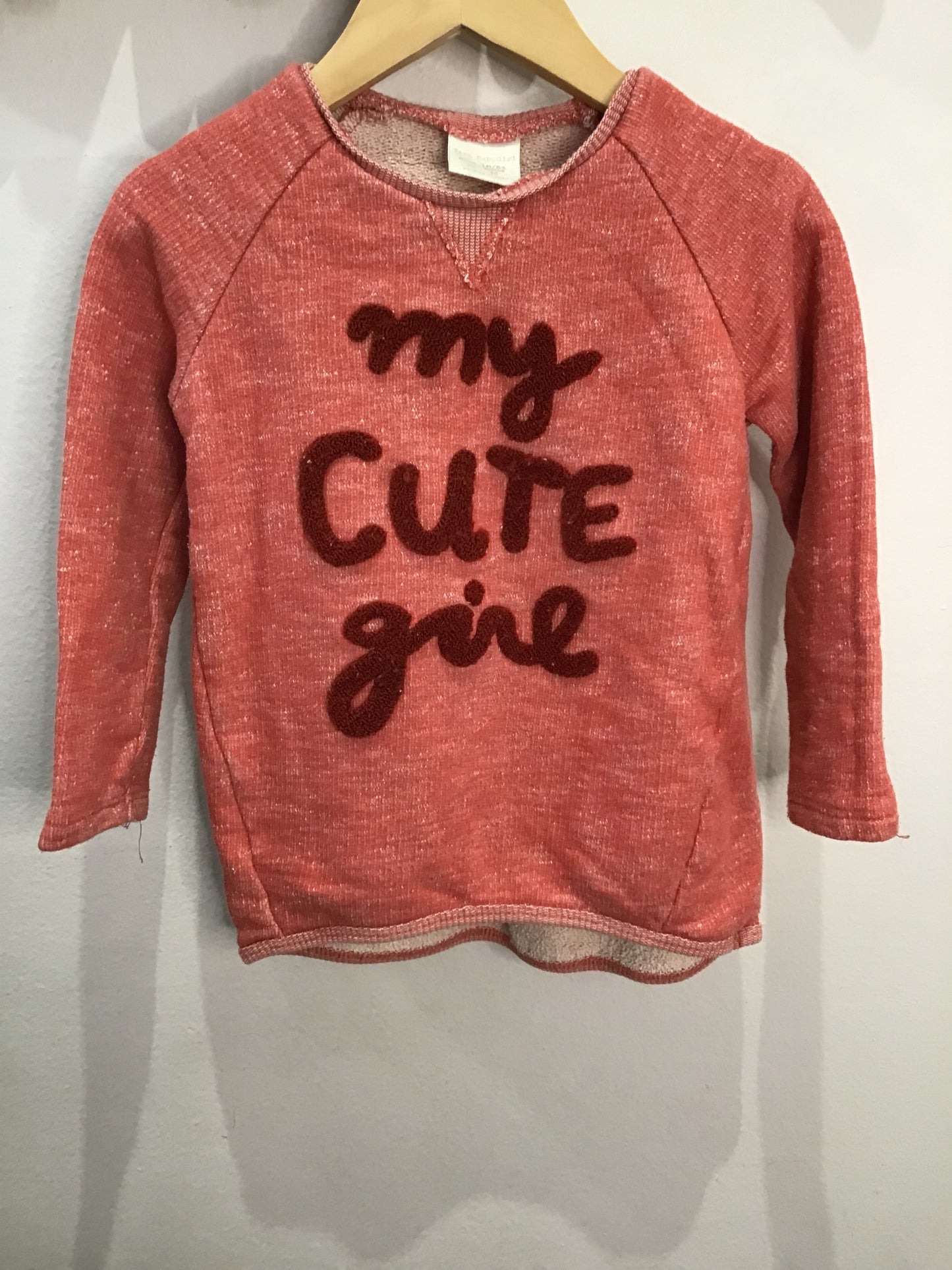 Pullover my cute girl 18-24m