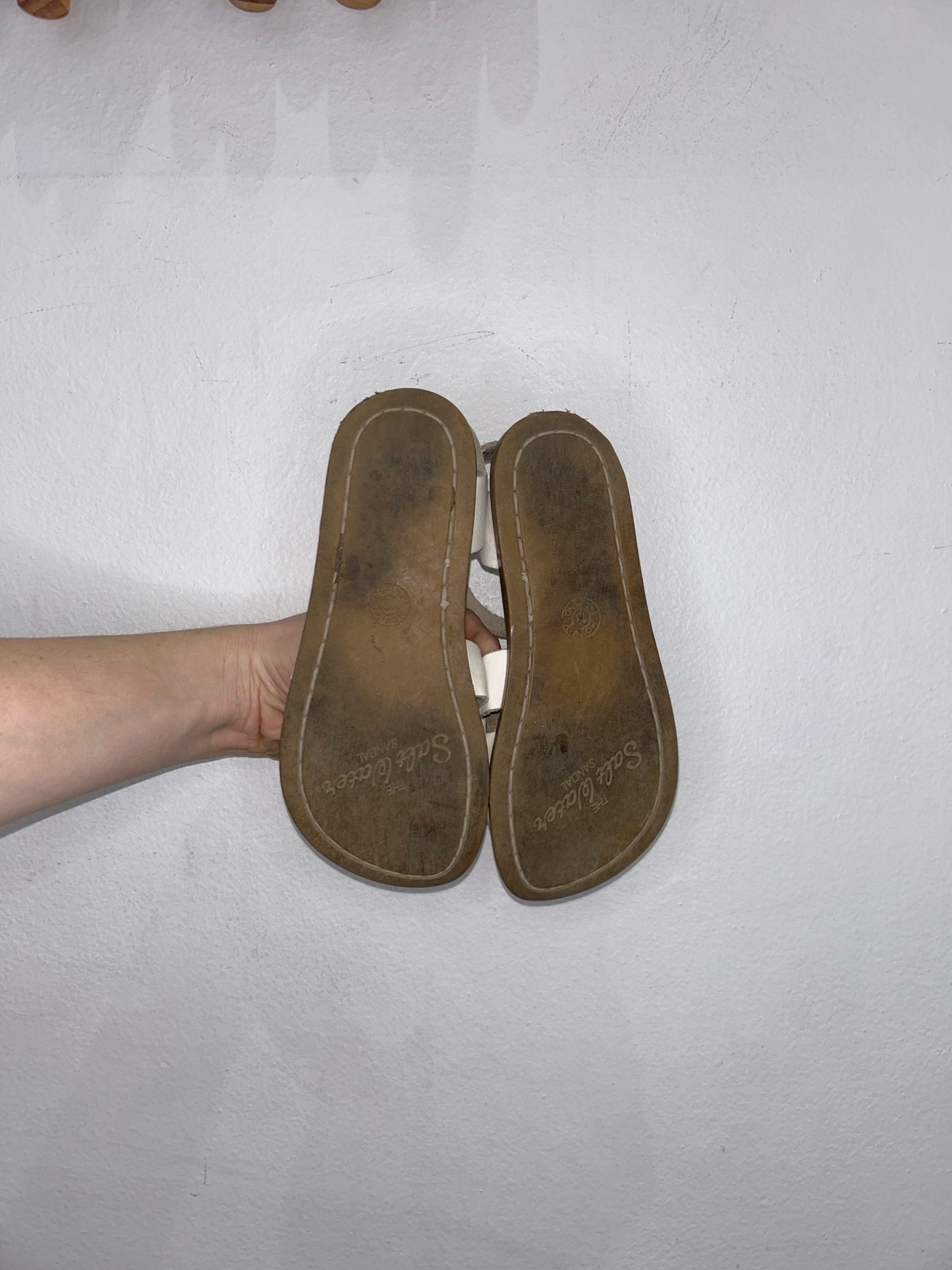 Salt Water Sandal White- 13c