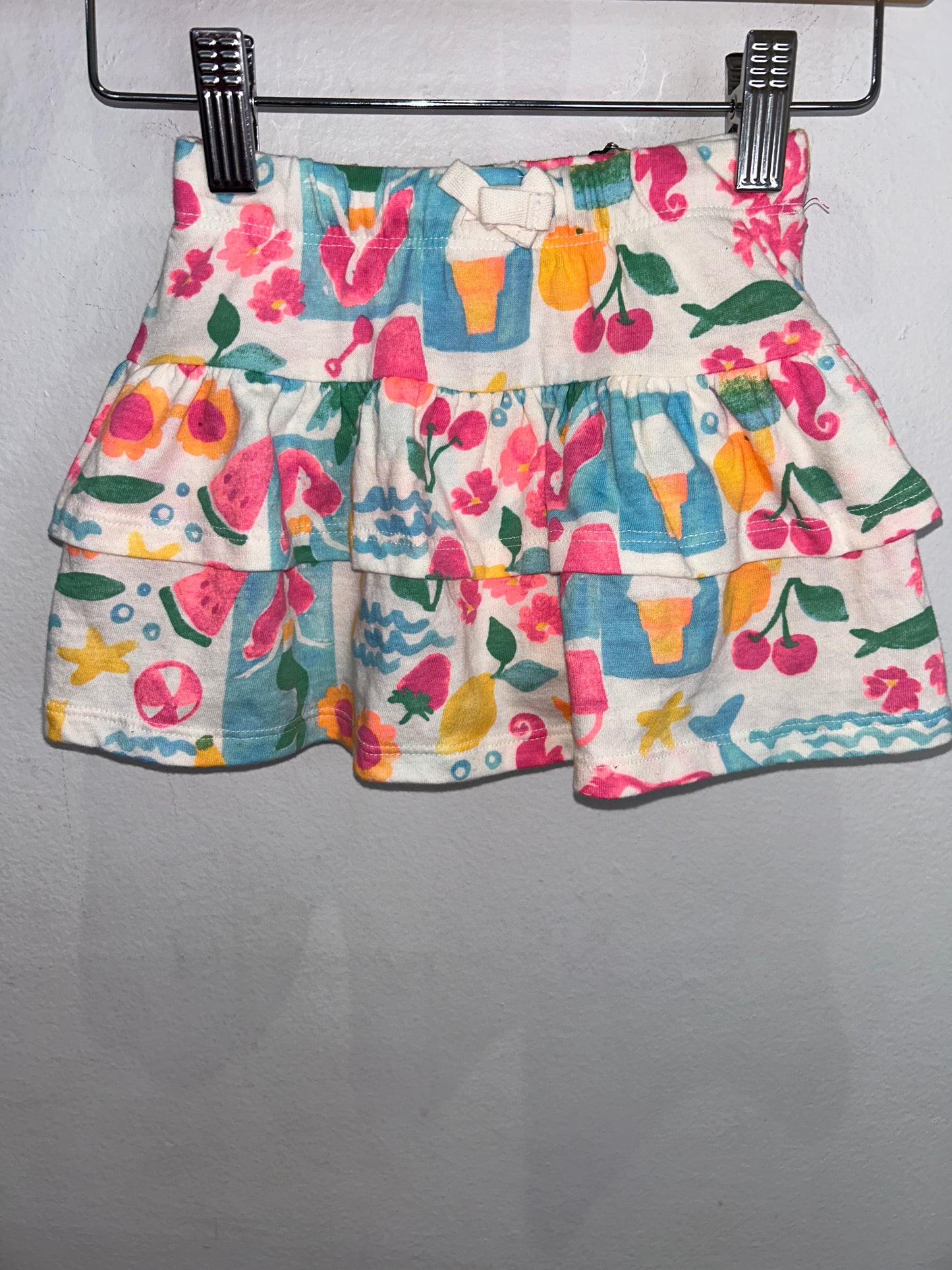 Bright fruits skort 2y