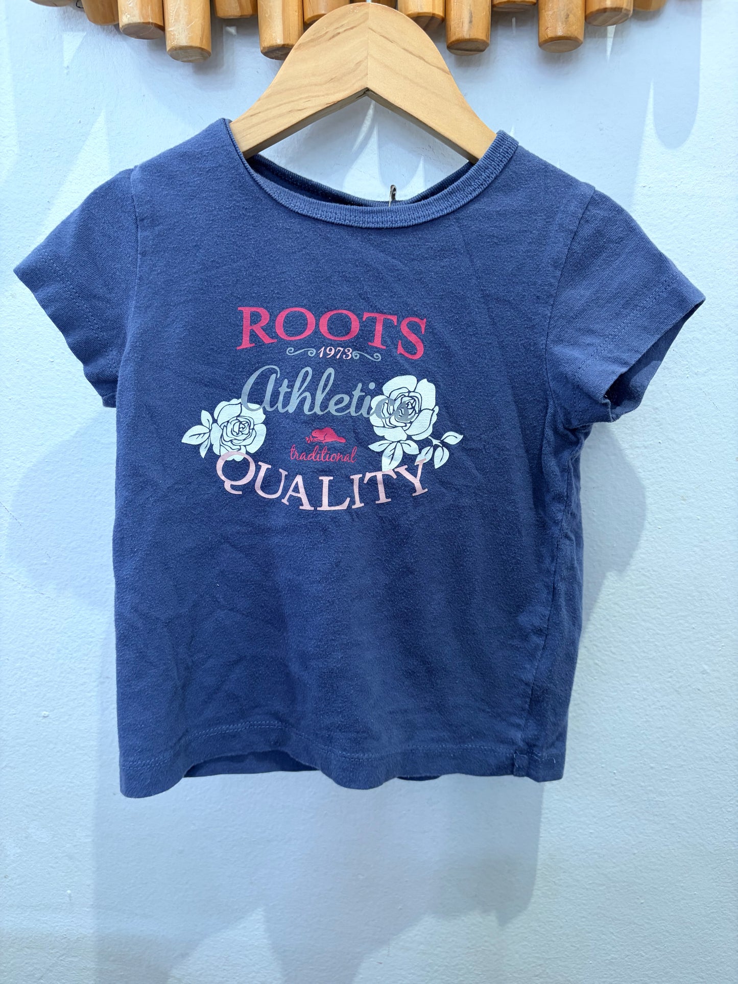 Roots roses tee 2y