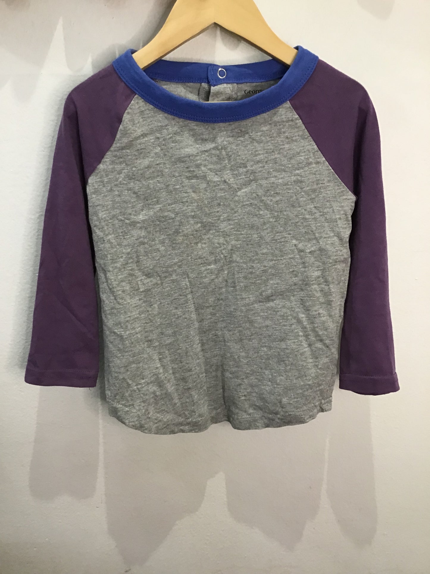 Longsleeve purple sleeves 3y