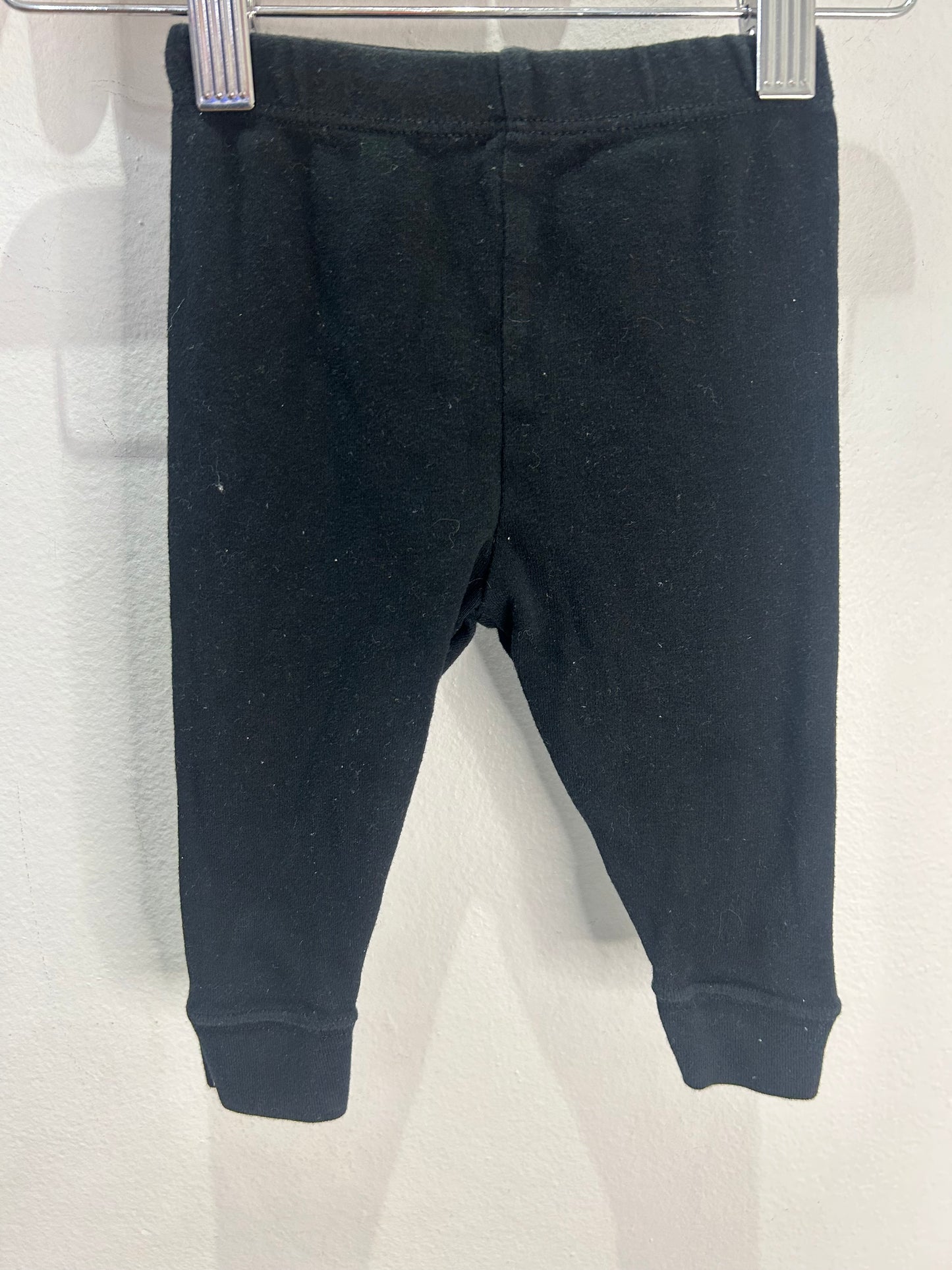 Black leggings 3-6m