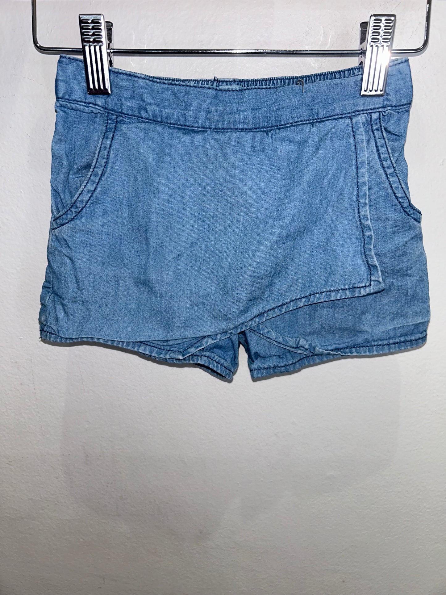 Chambray skort 3y