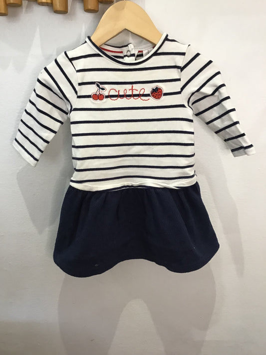Dress embroidered cute 9m