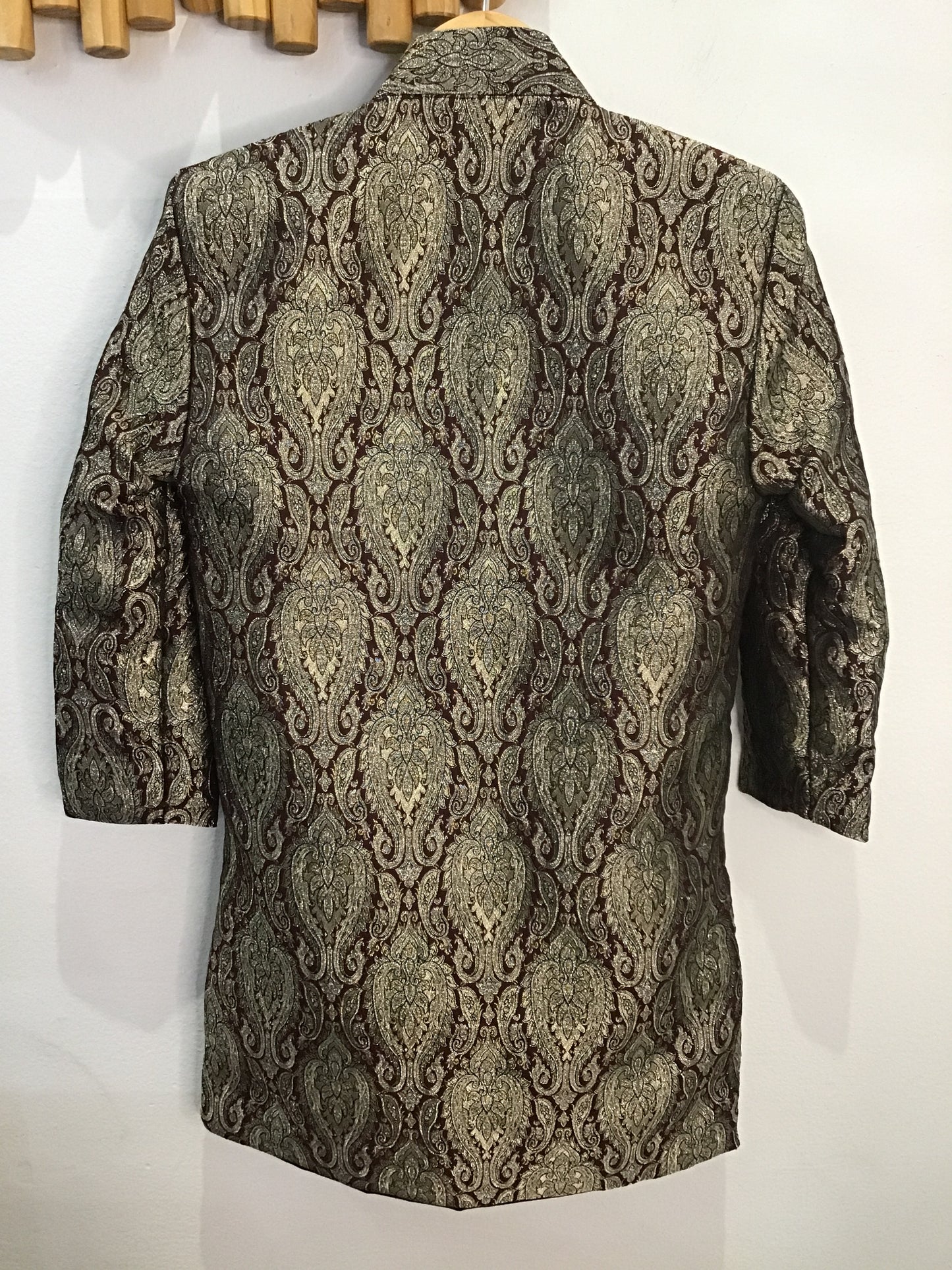 Jacquard nehru jacket 6-8y