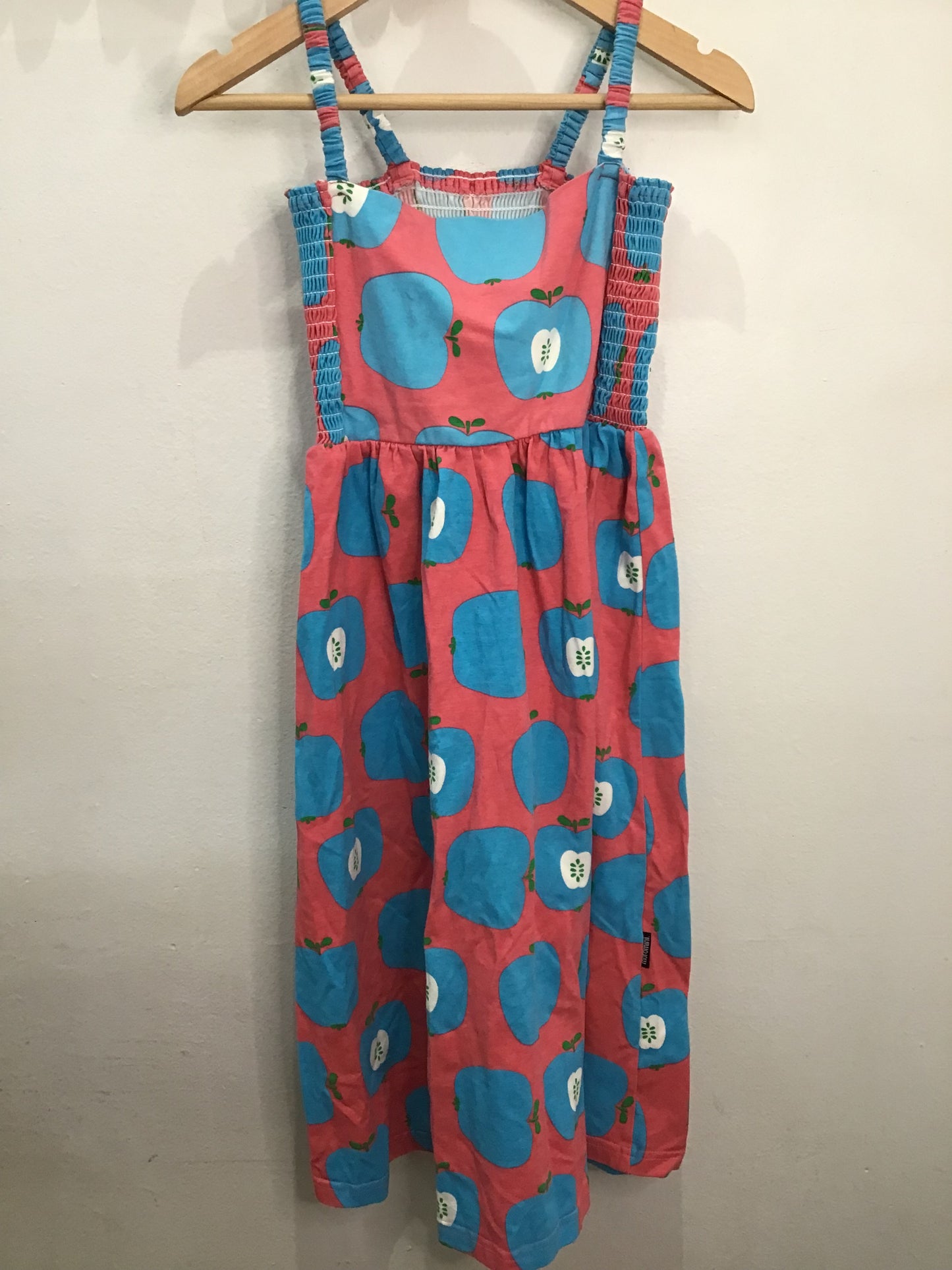 Moromini pink apples dress 8-9y (128-134cm)