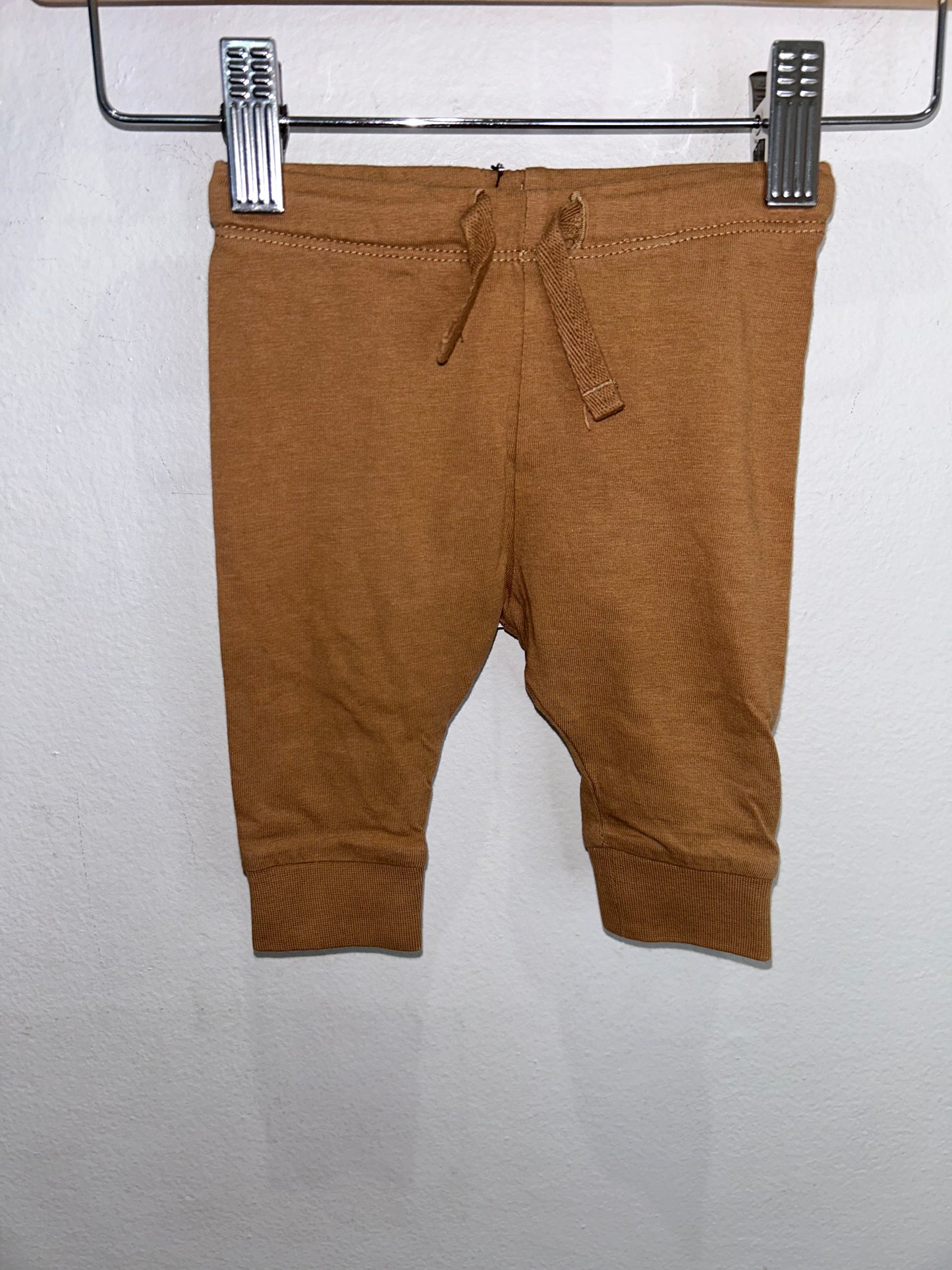 Brown cotton pants- newborn