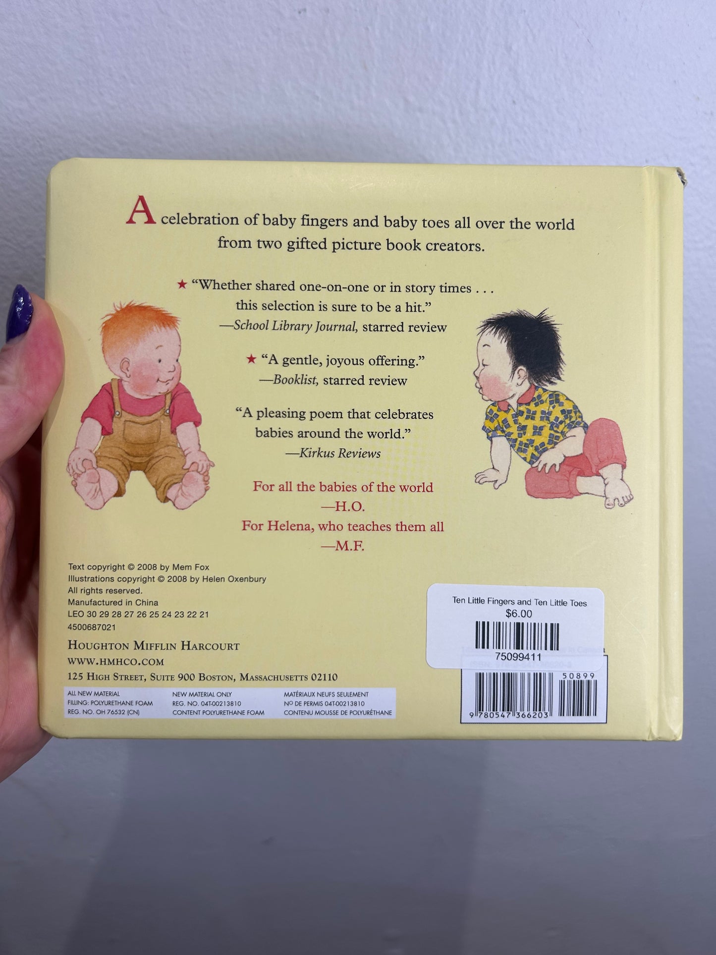 Ten Little Fingers and Ten Little Toes