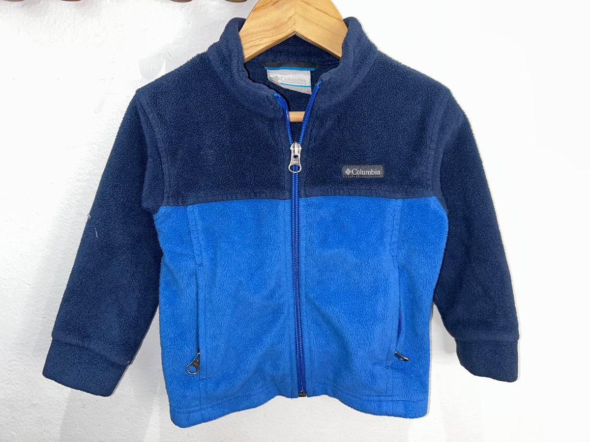 Columbia blue fleece 2y