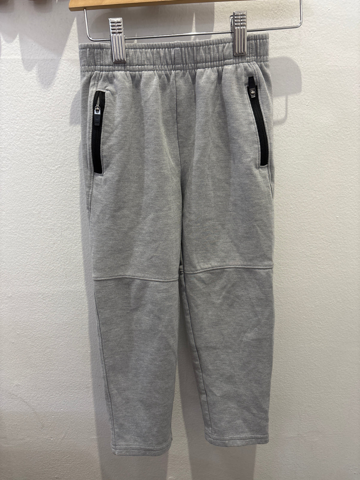 Grey pocket zip joggers 4y