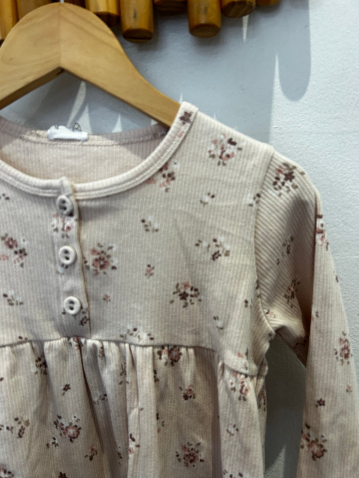 Jamie Kay light pink floral dress 4y