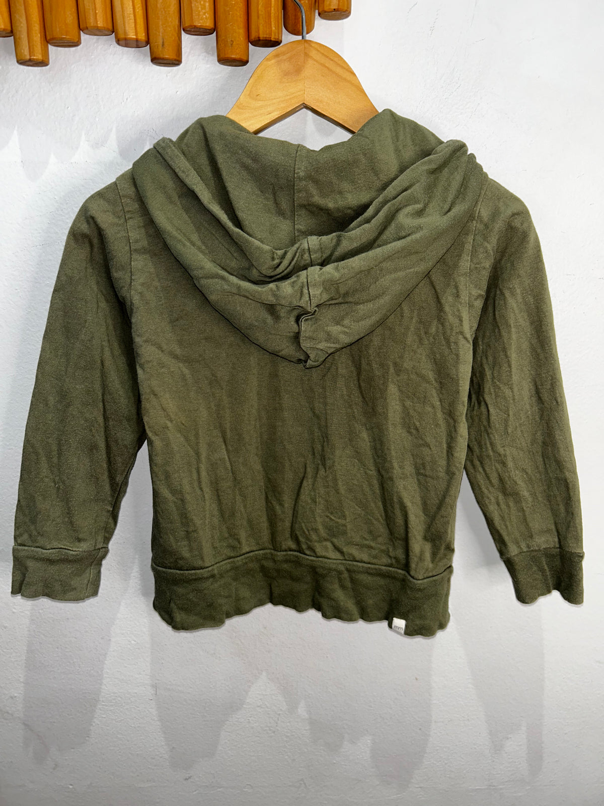 Minimioche olive sweathsirt 3-4y