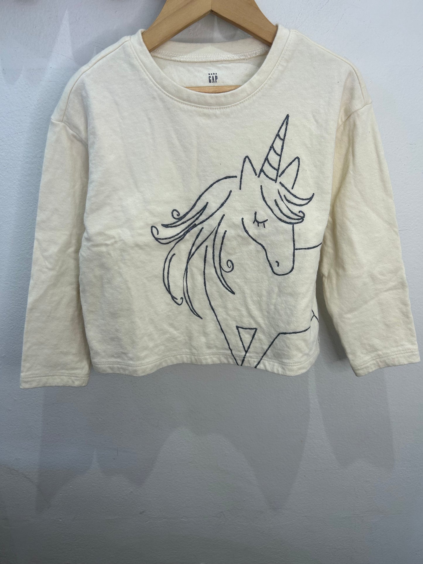 Unicorn thick longsleeve 4y