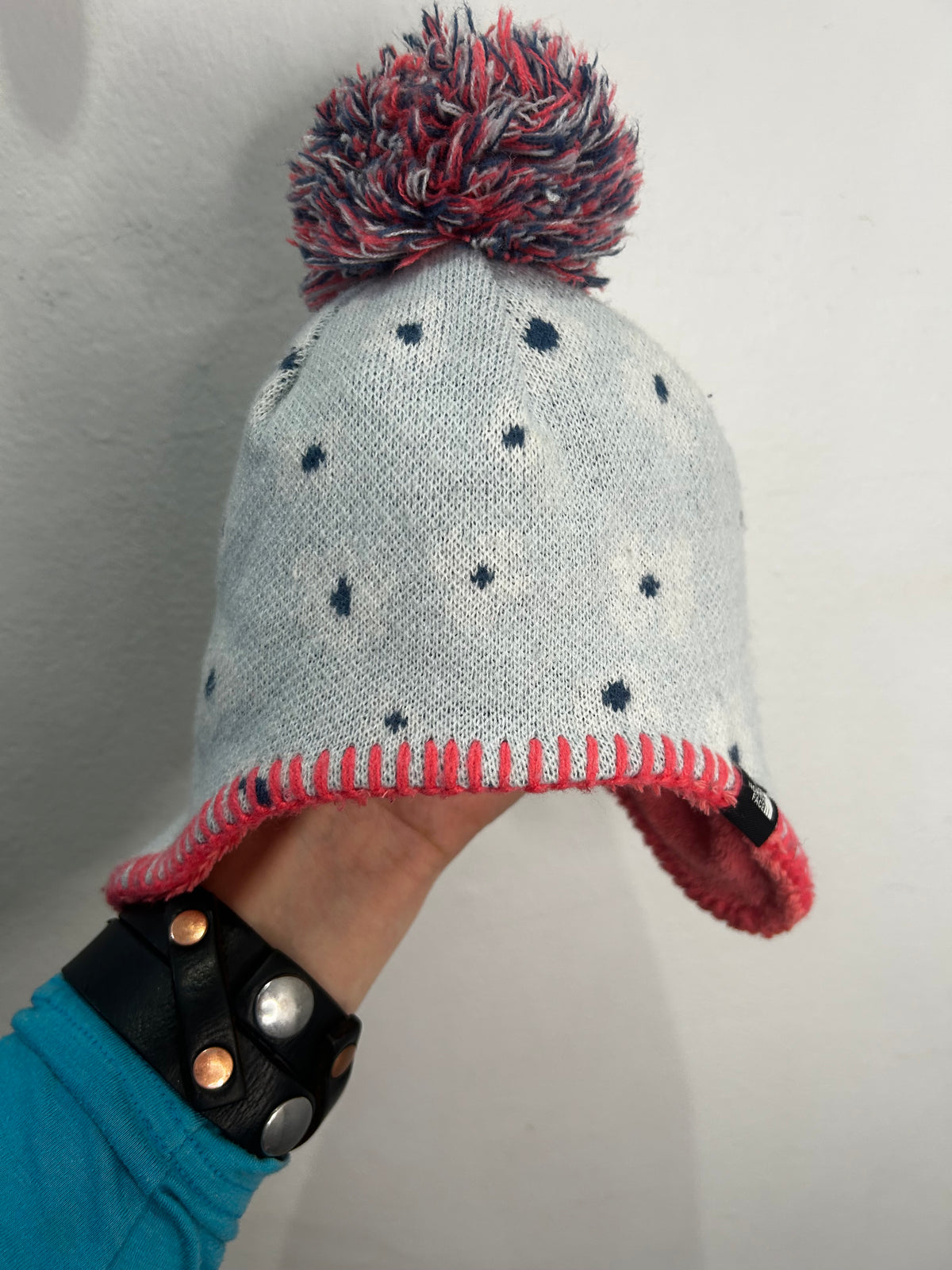 The North Face grey winter hat 6-24m