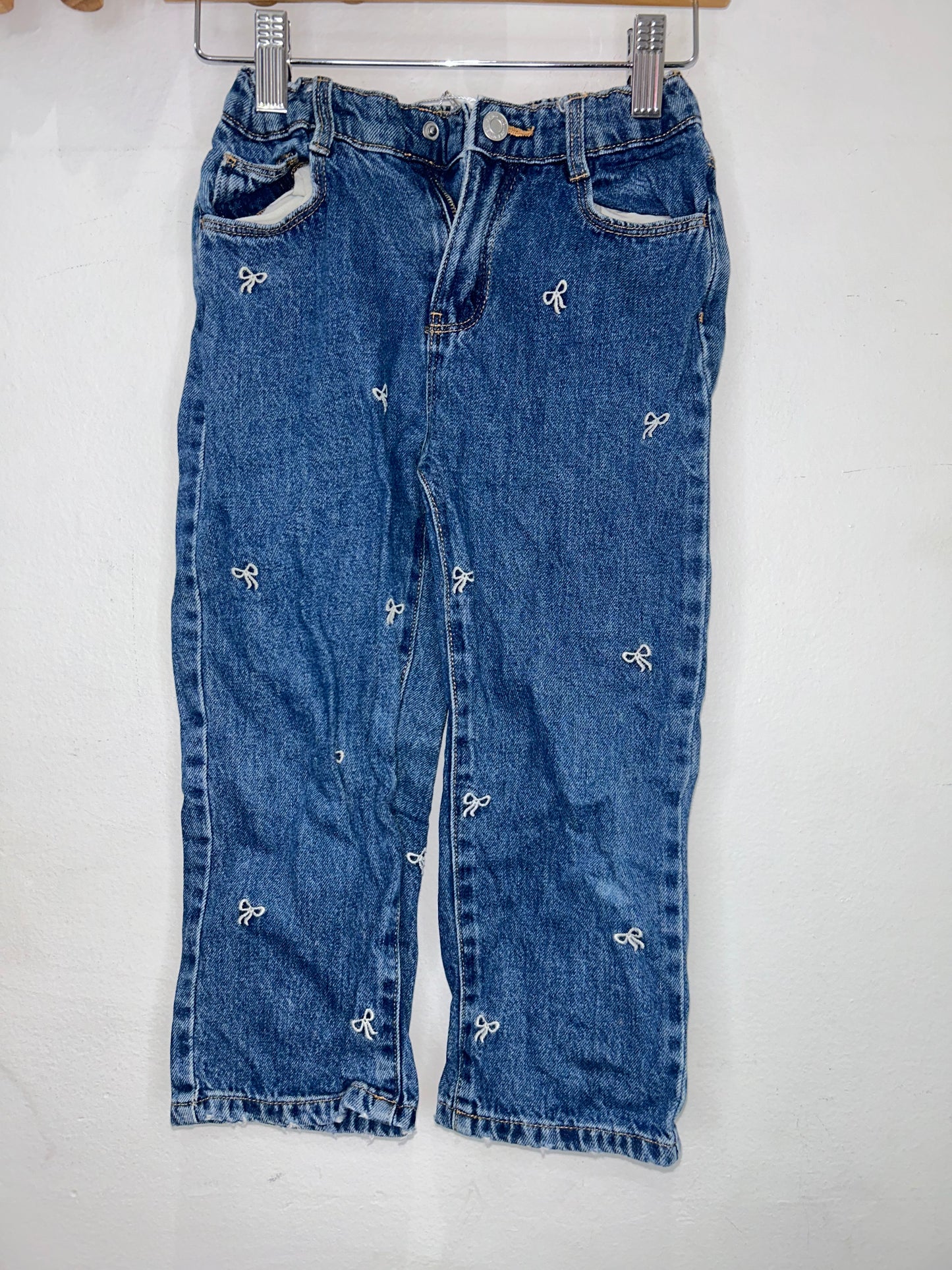 Bows loose fit jeans 5y