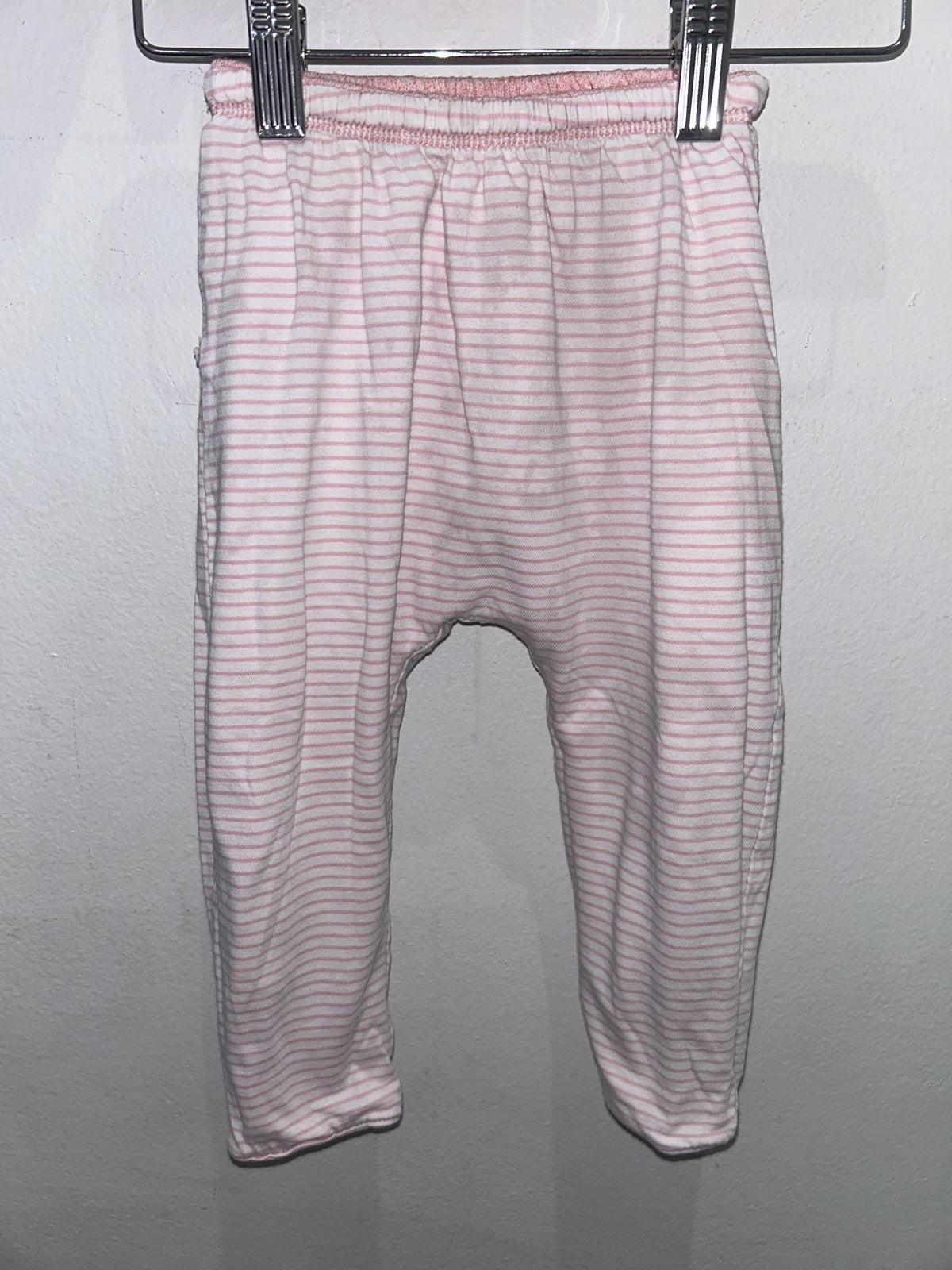 Pink reversible pants 12-18m