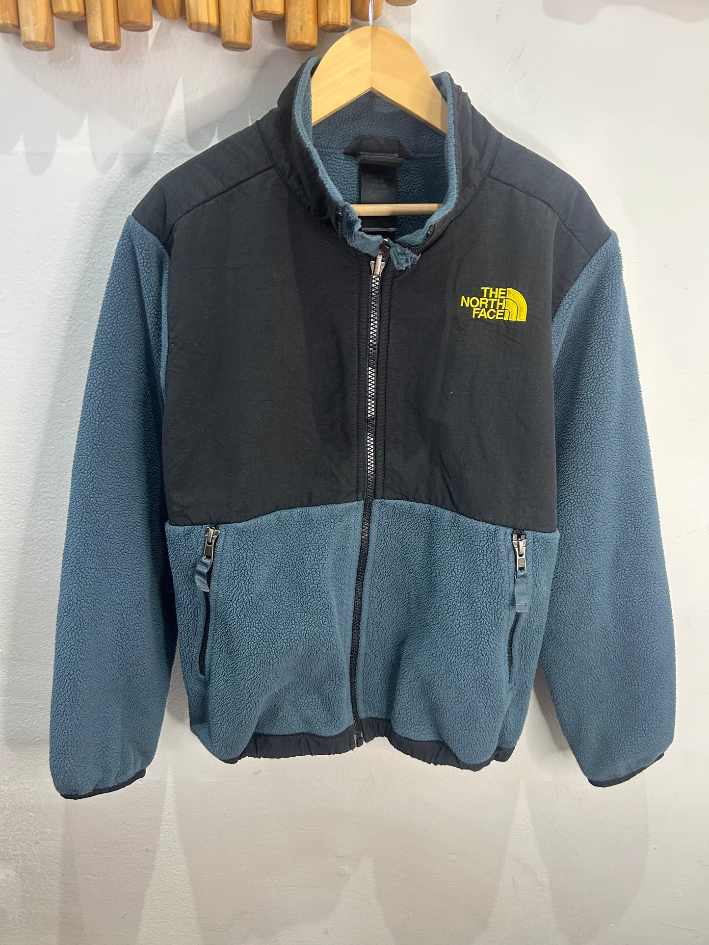 The North Face teal fleece 10-12y
