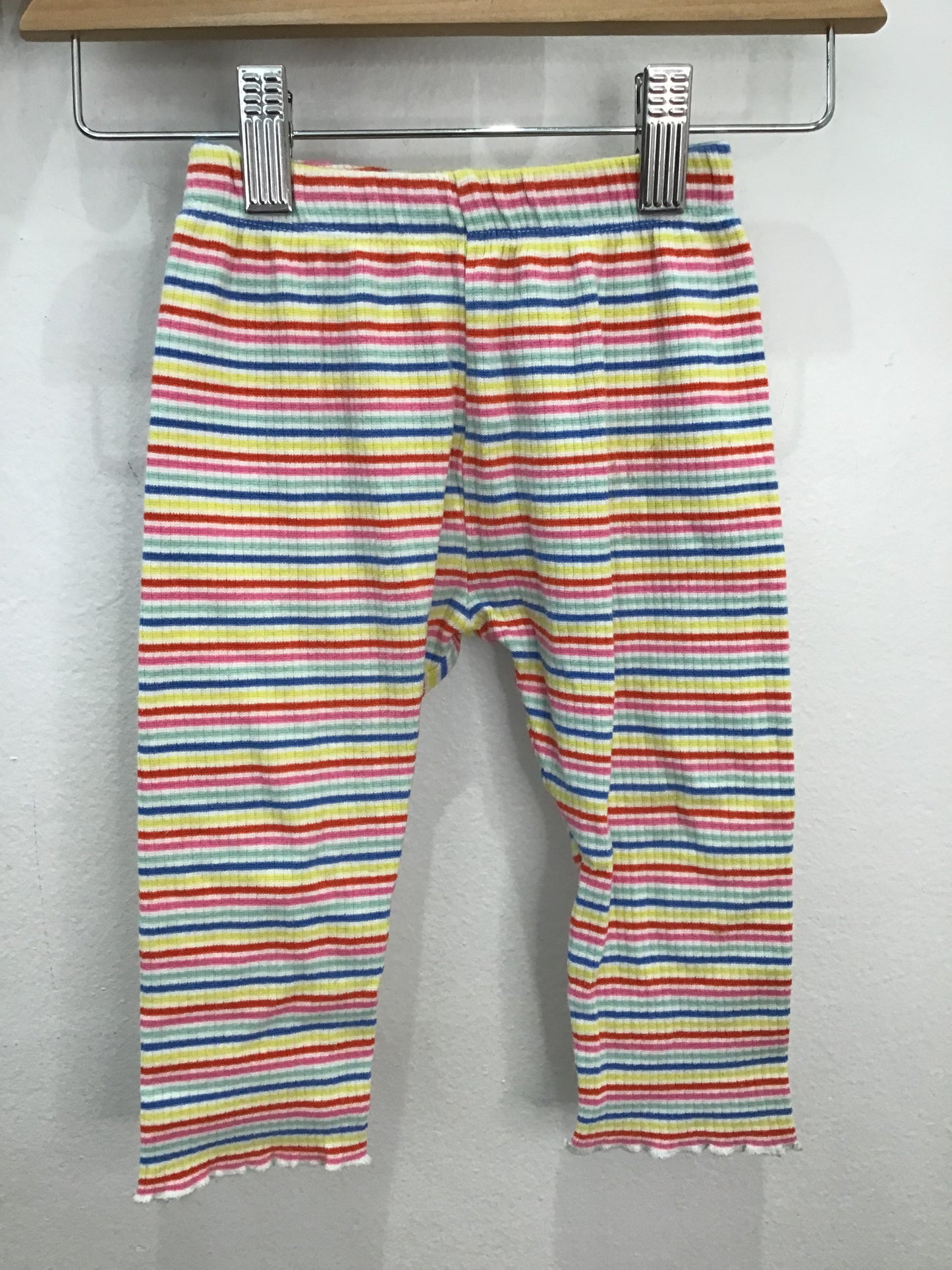 Frugi rainbow leggings 18-24m