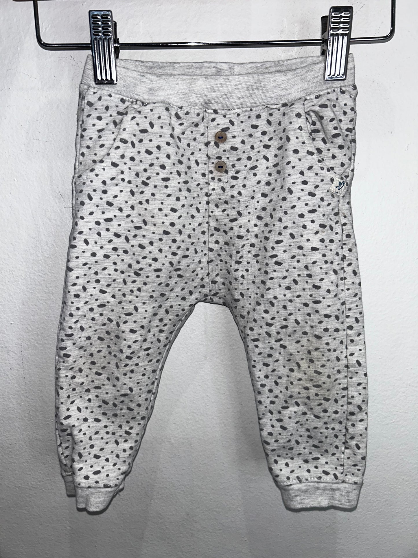 Grey pattern joggers 12-18m