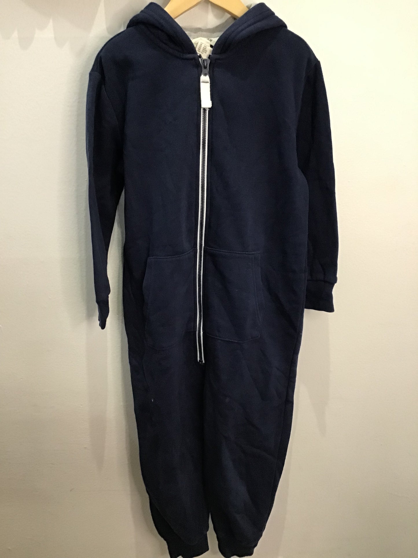 Navy pullove romper 4-6y