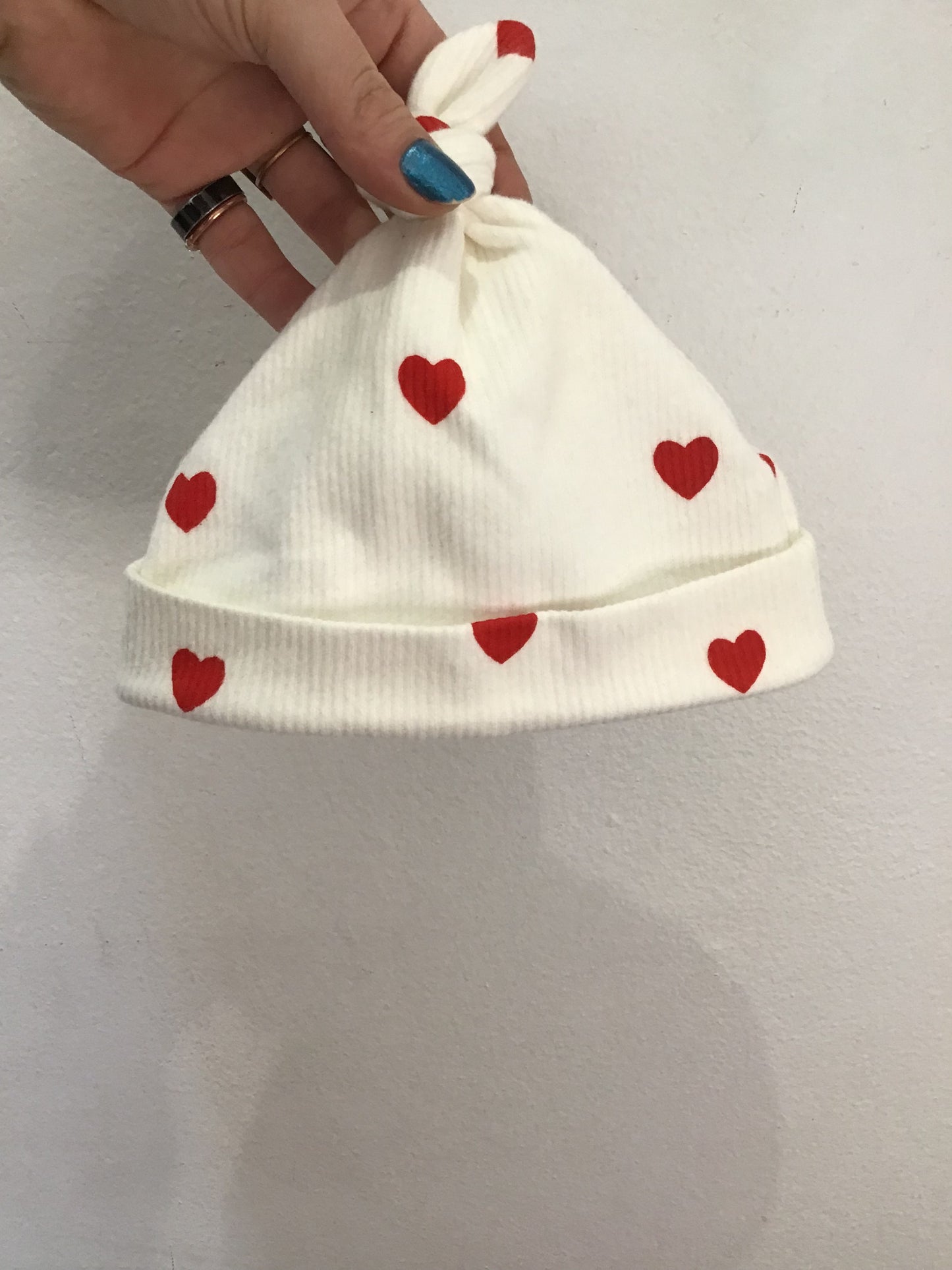 Hearts ribbed set 9m