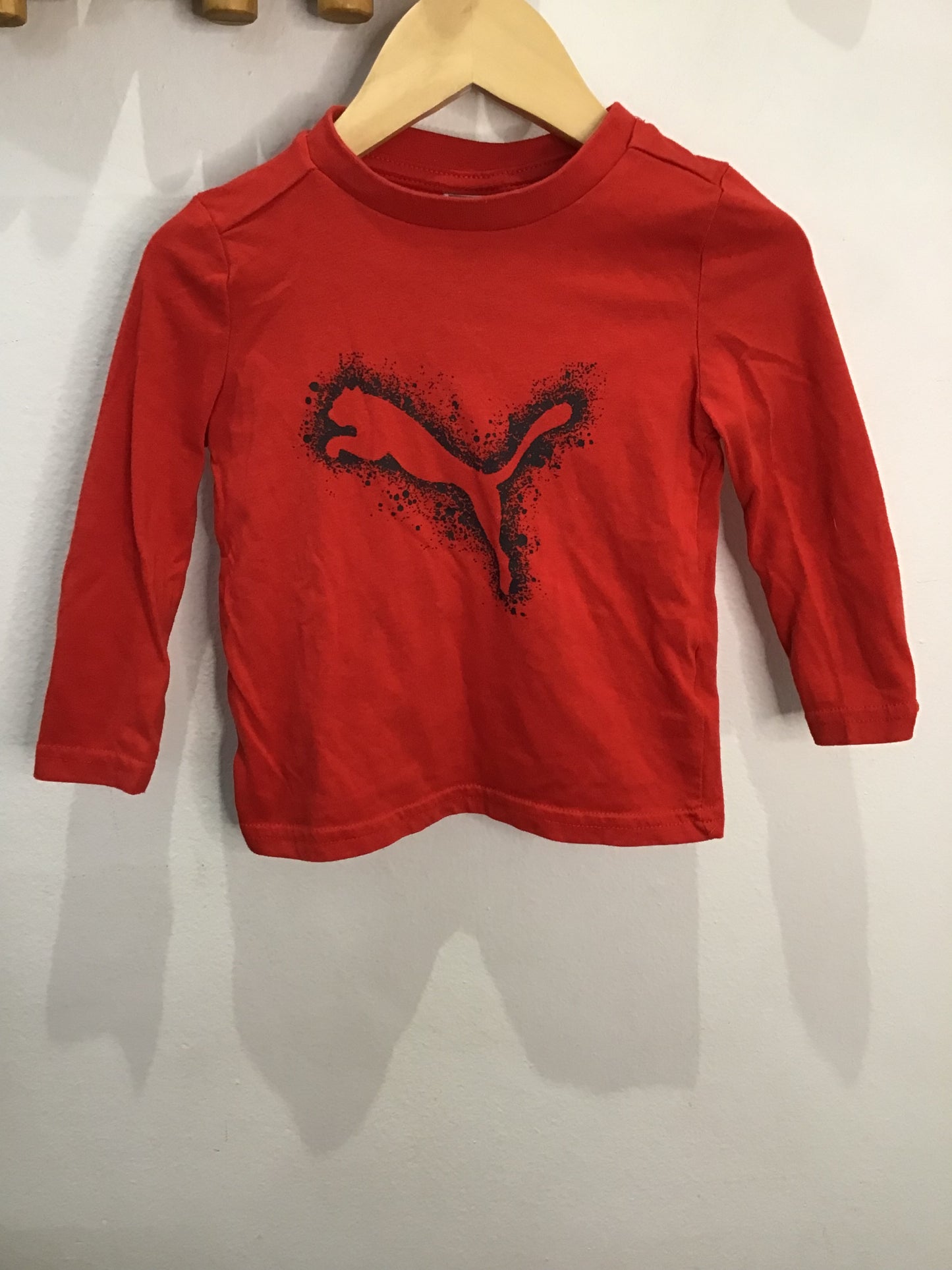 Longsleeve Puma red 12m