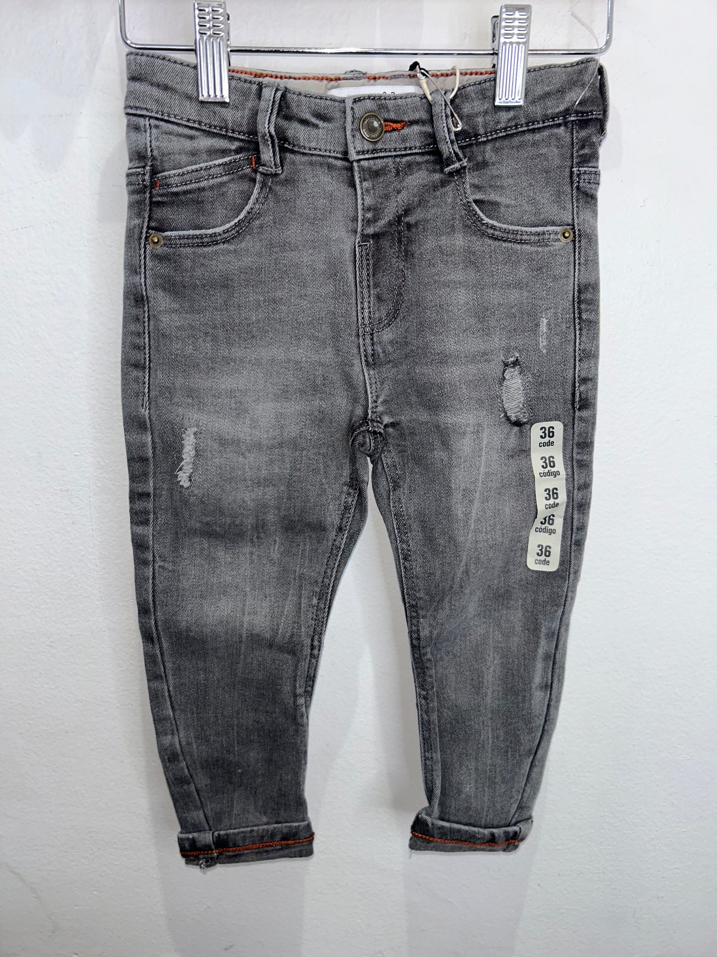 Grey jeans 2-3y NEW