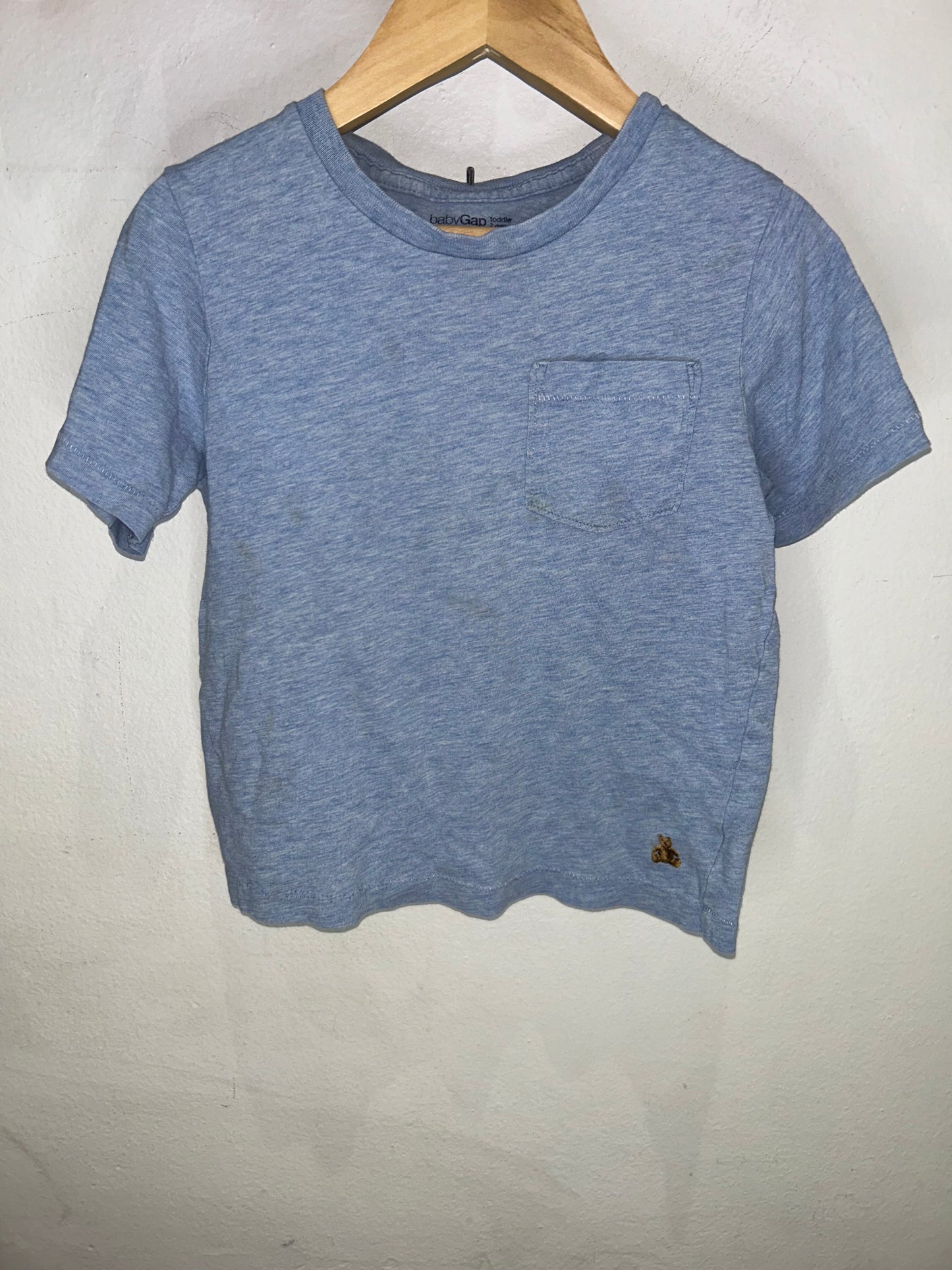 Washed Blue Tee 3y