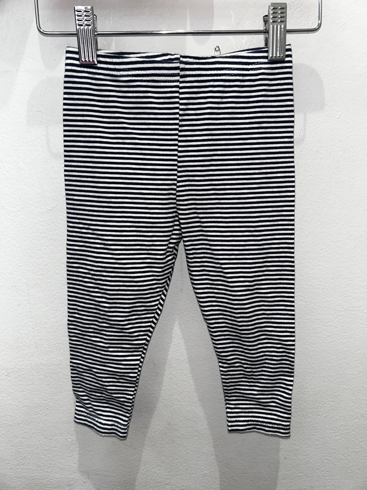 Navy striped leggings 24m