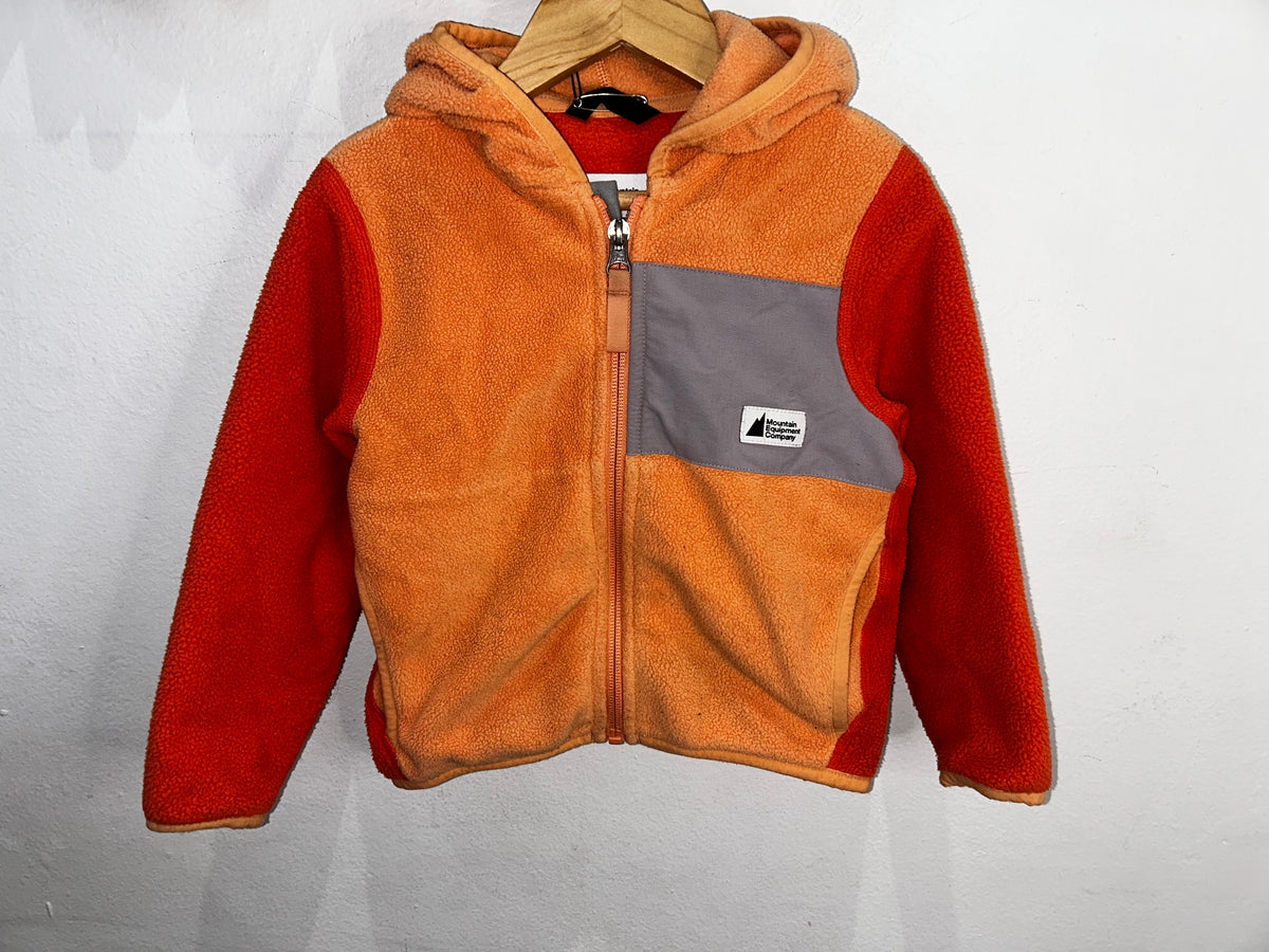 MEC orange fleece 3y