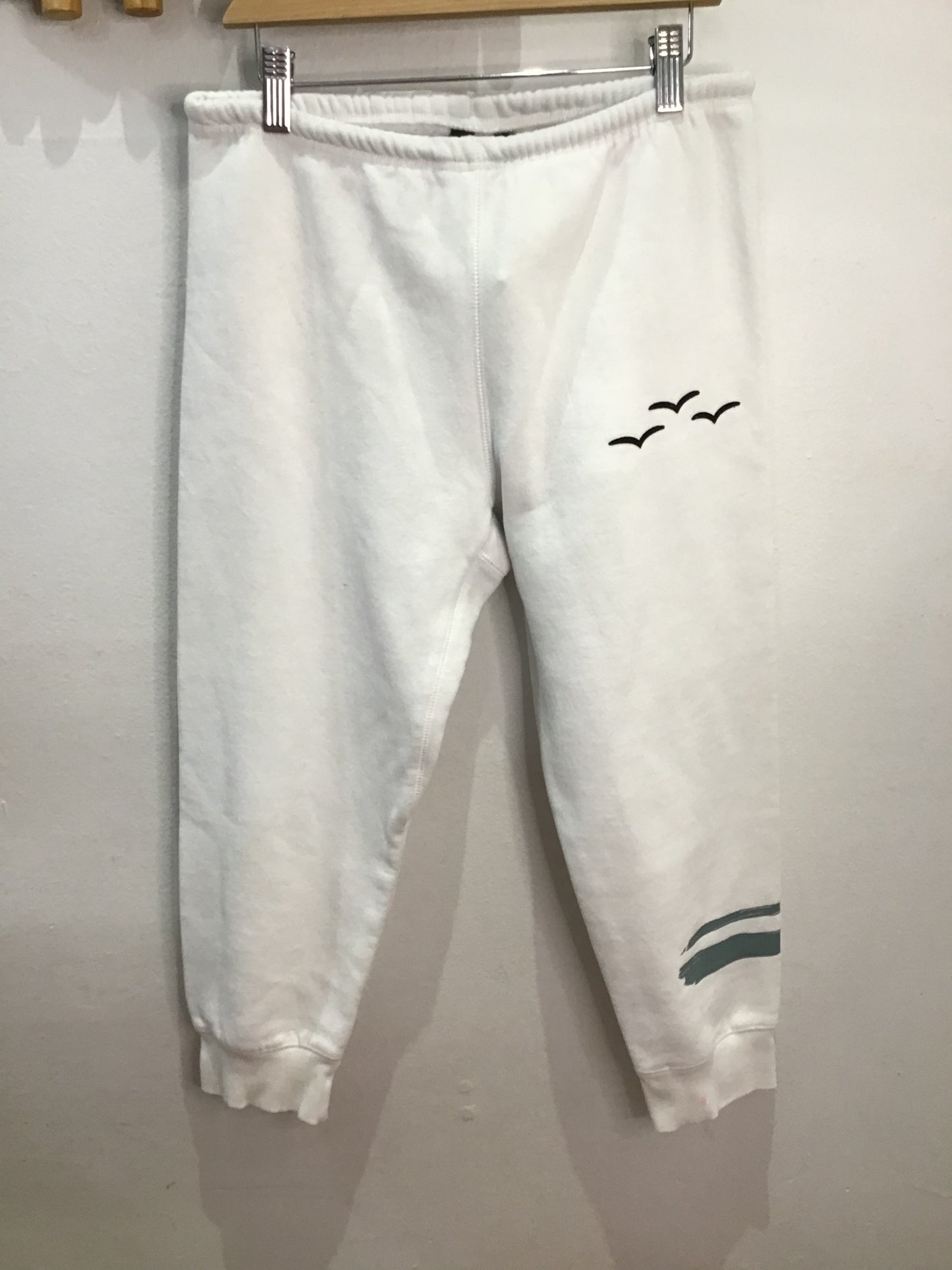 Lazypants original white joggers 14y