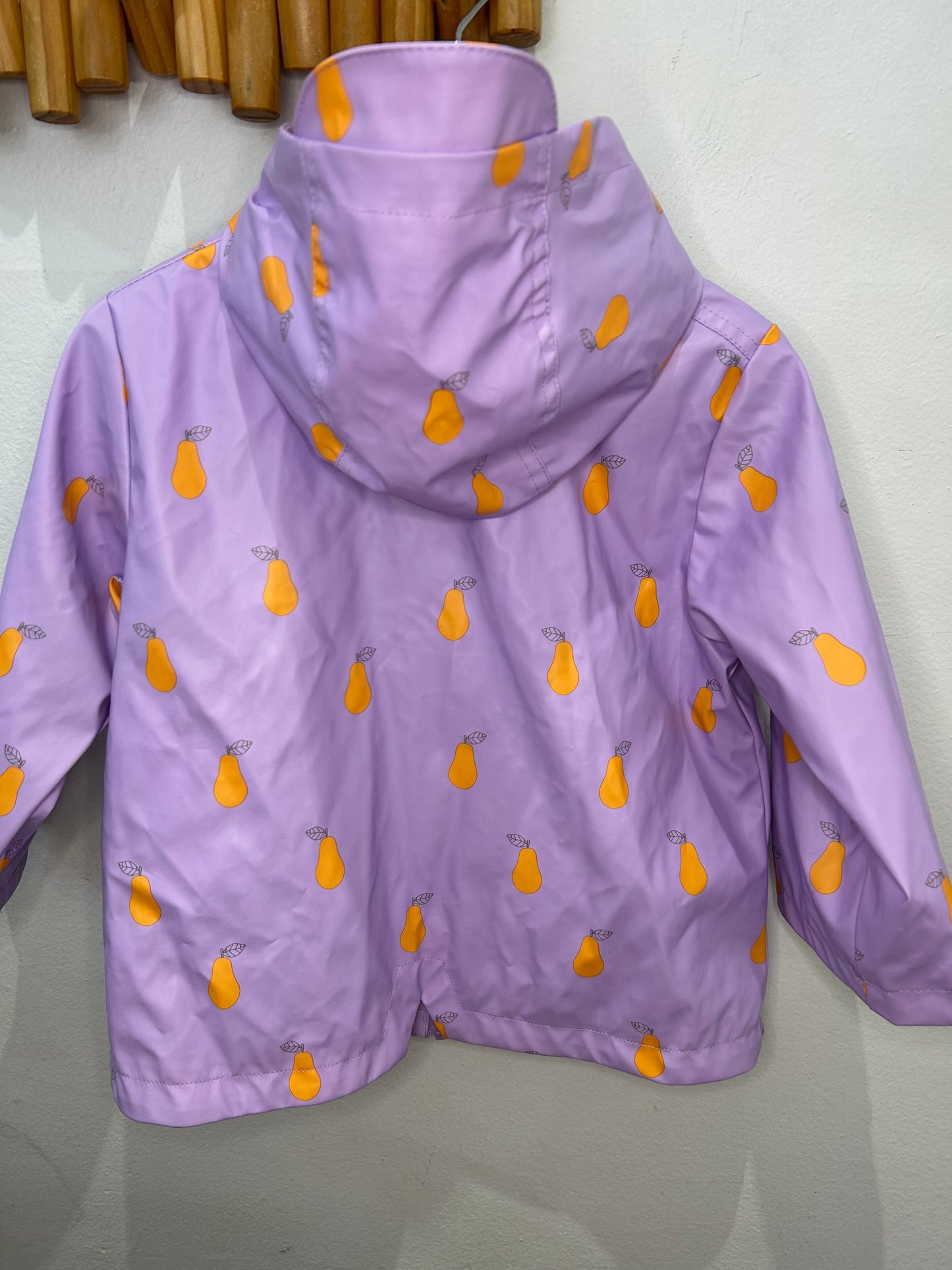 Pears purple rain jacket 3-4y