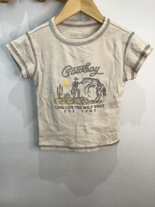 Harlow western tee- adult XS