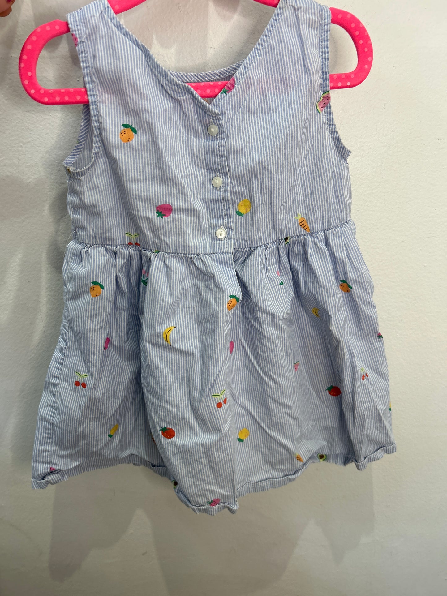 Fruits dress 18-24m