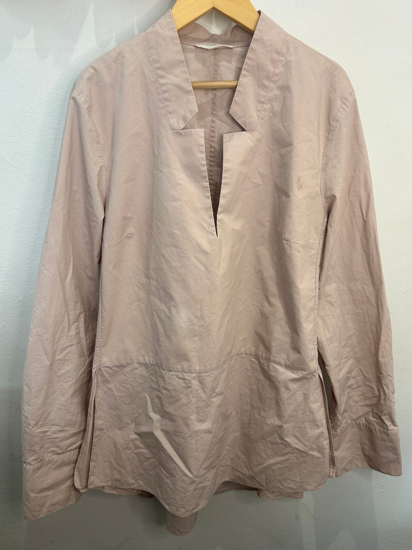 COS blush pink top size 8