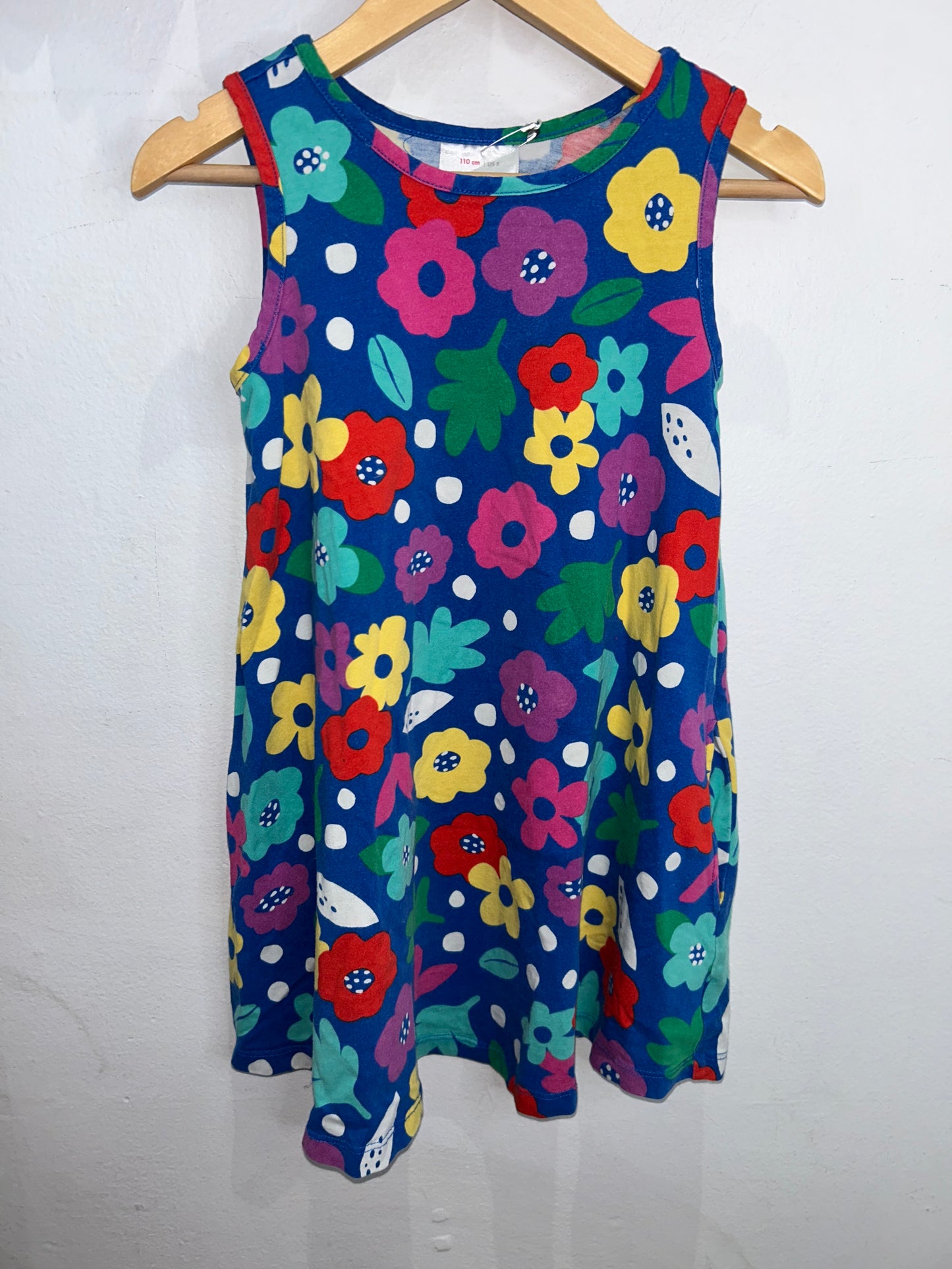 Hanna Andersson flower print dress 5y