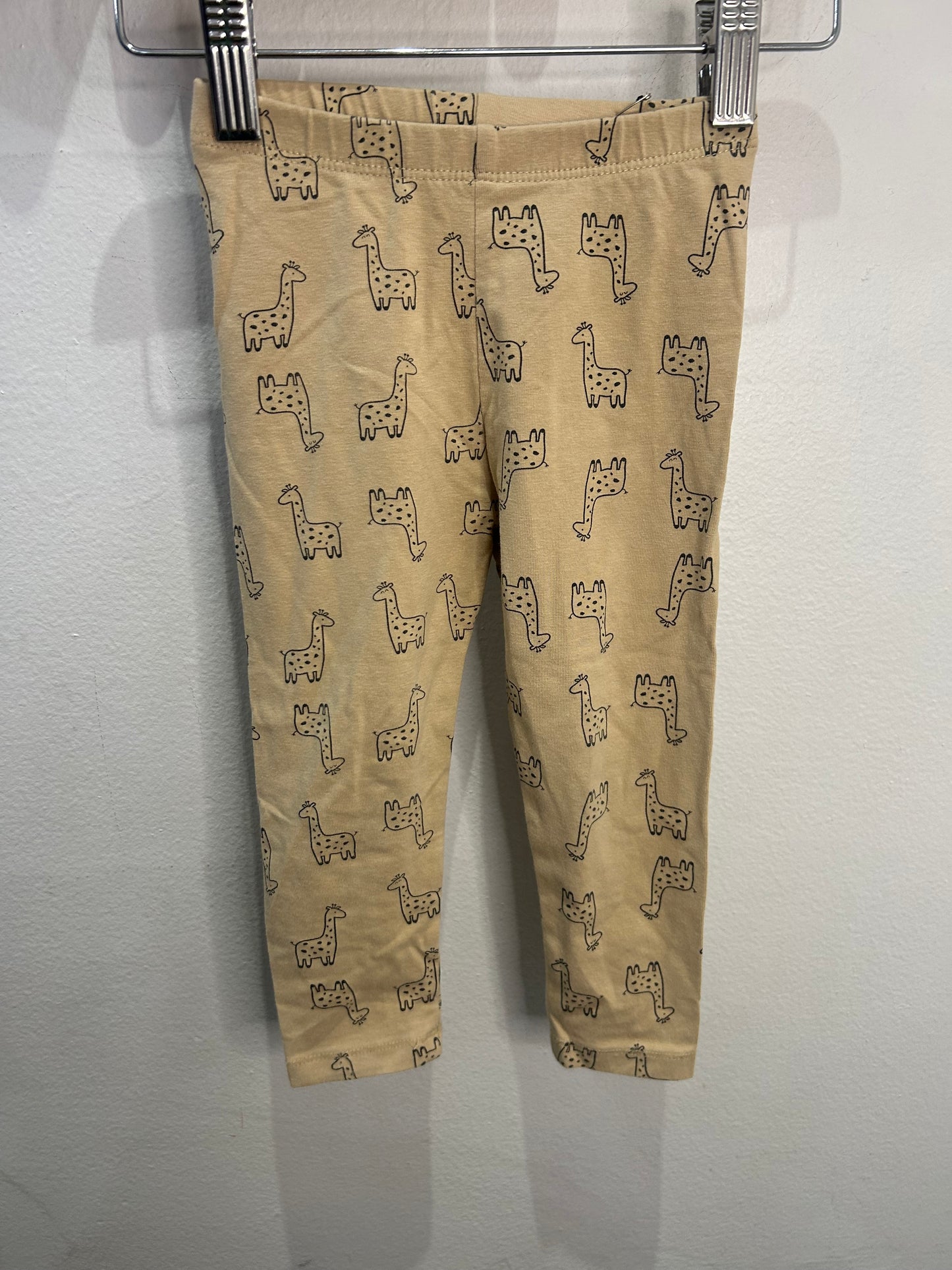 Giraffe leggings 12-18m