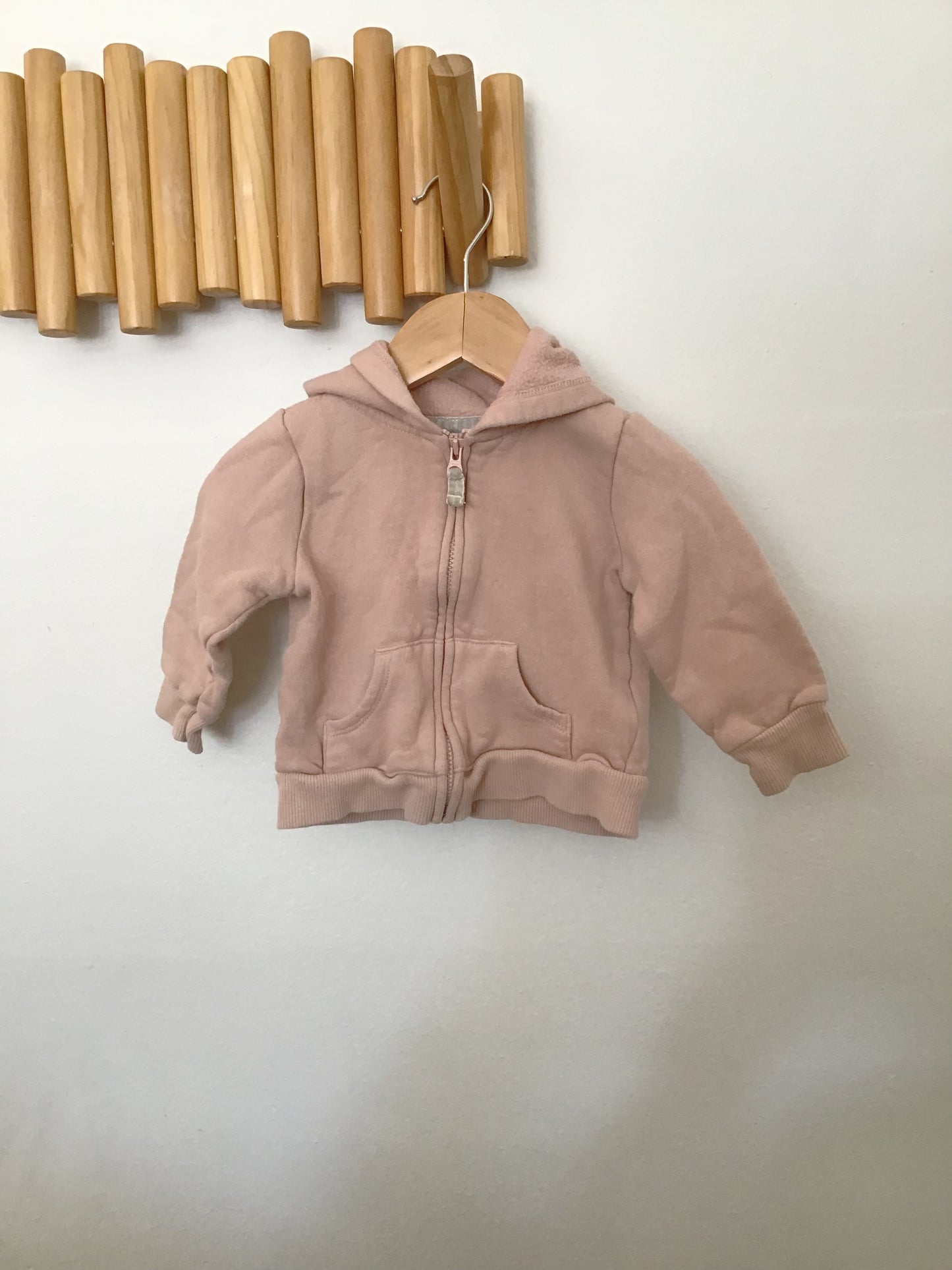 Pink sweatshirt 9m