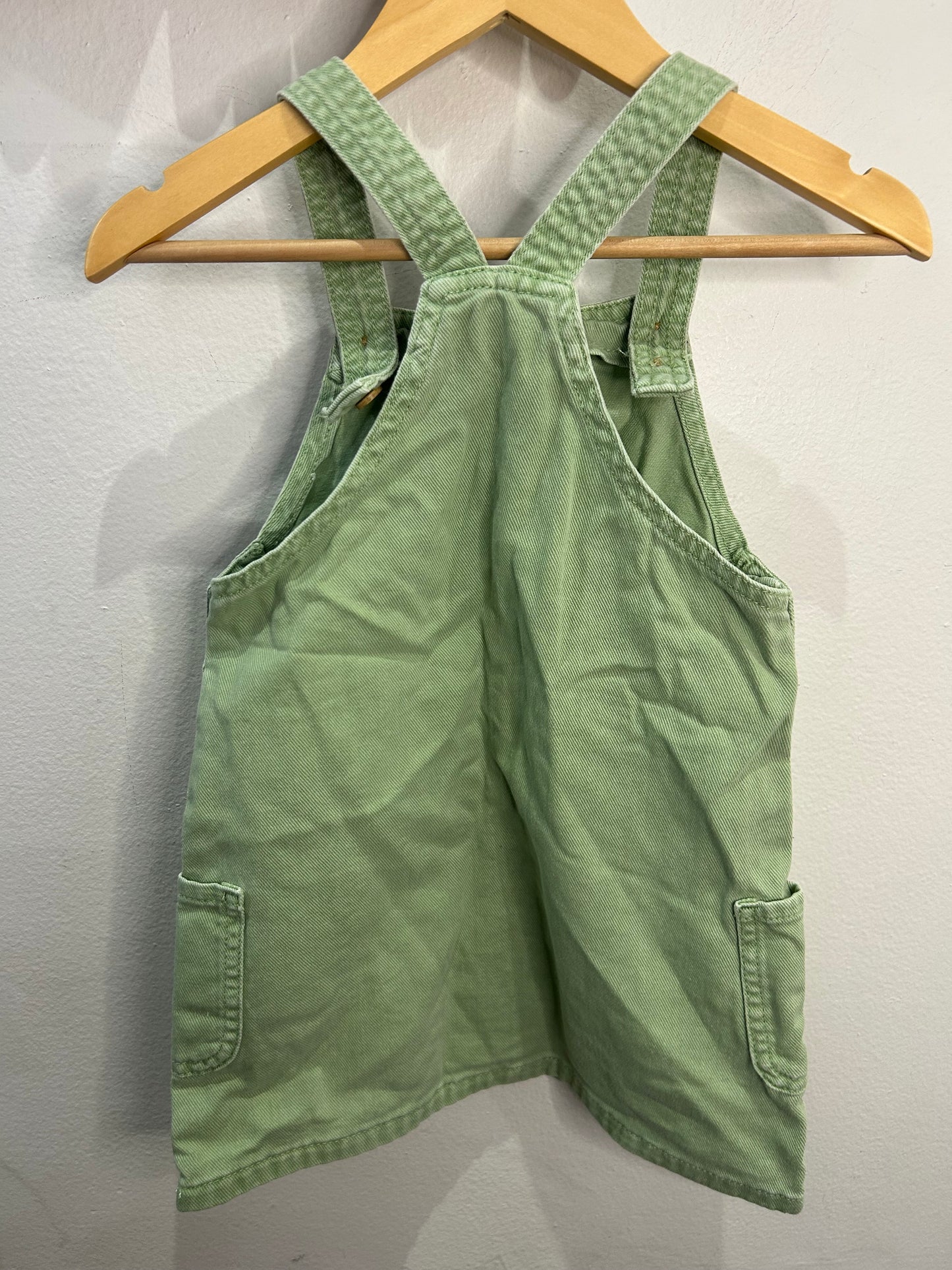 Pistachio skirt romper 2-3y