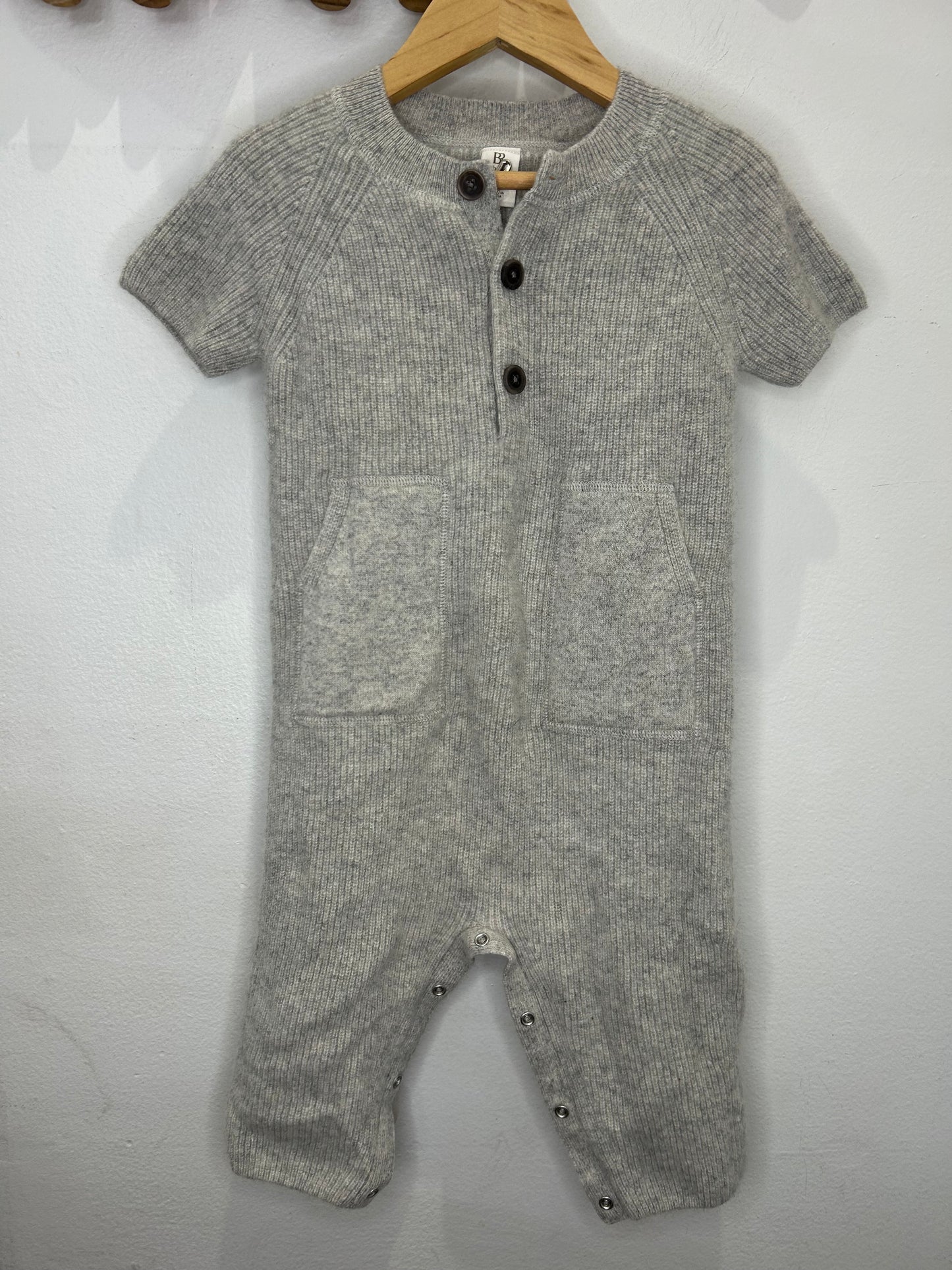Cashmere romper 18-24m