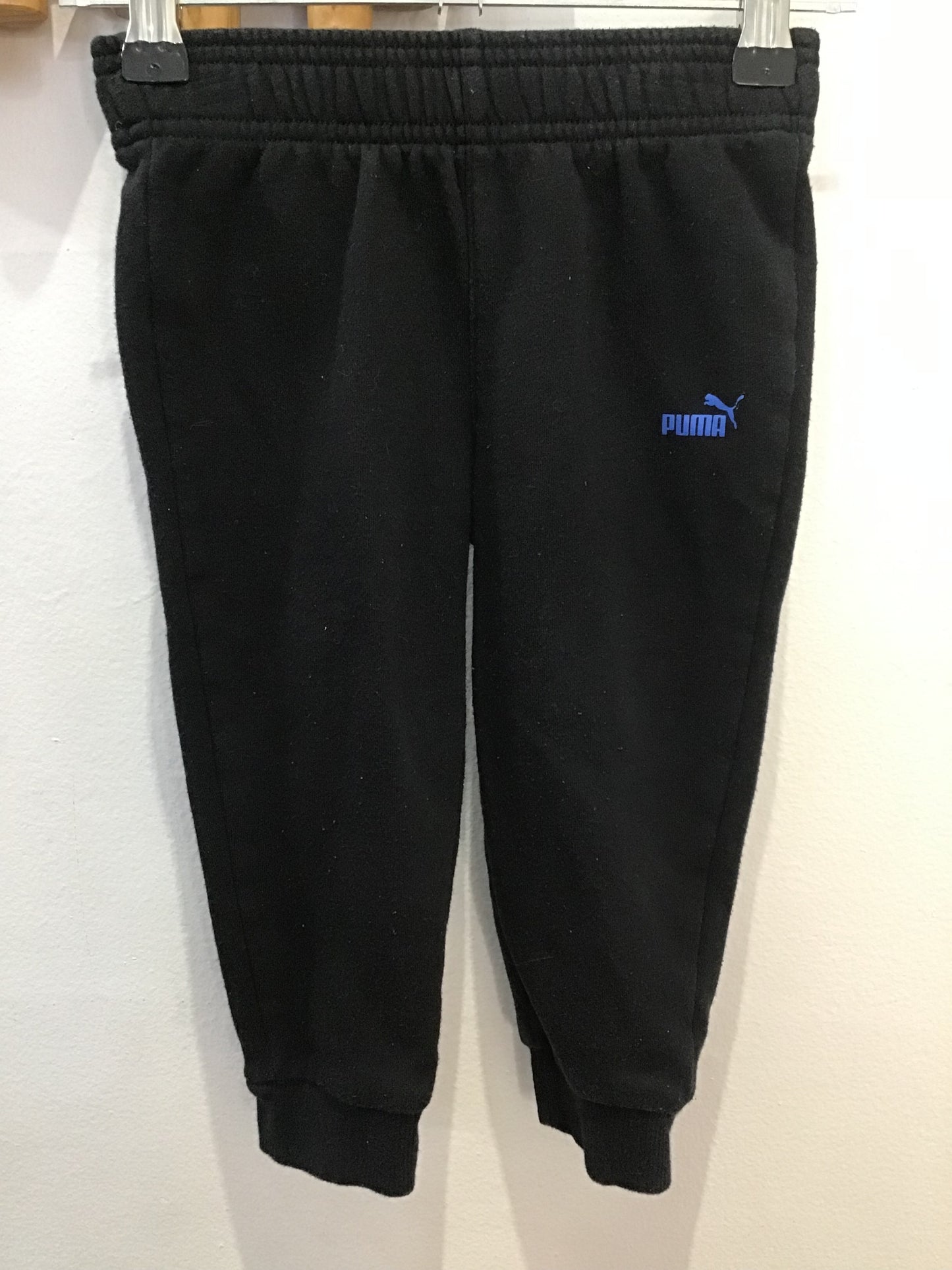 Puma black joggers 24m
