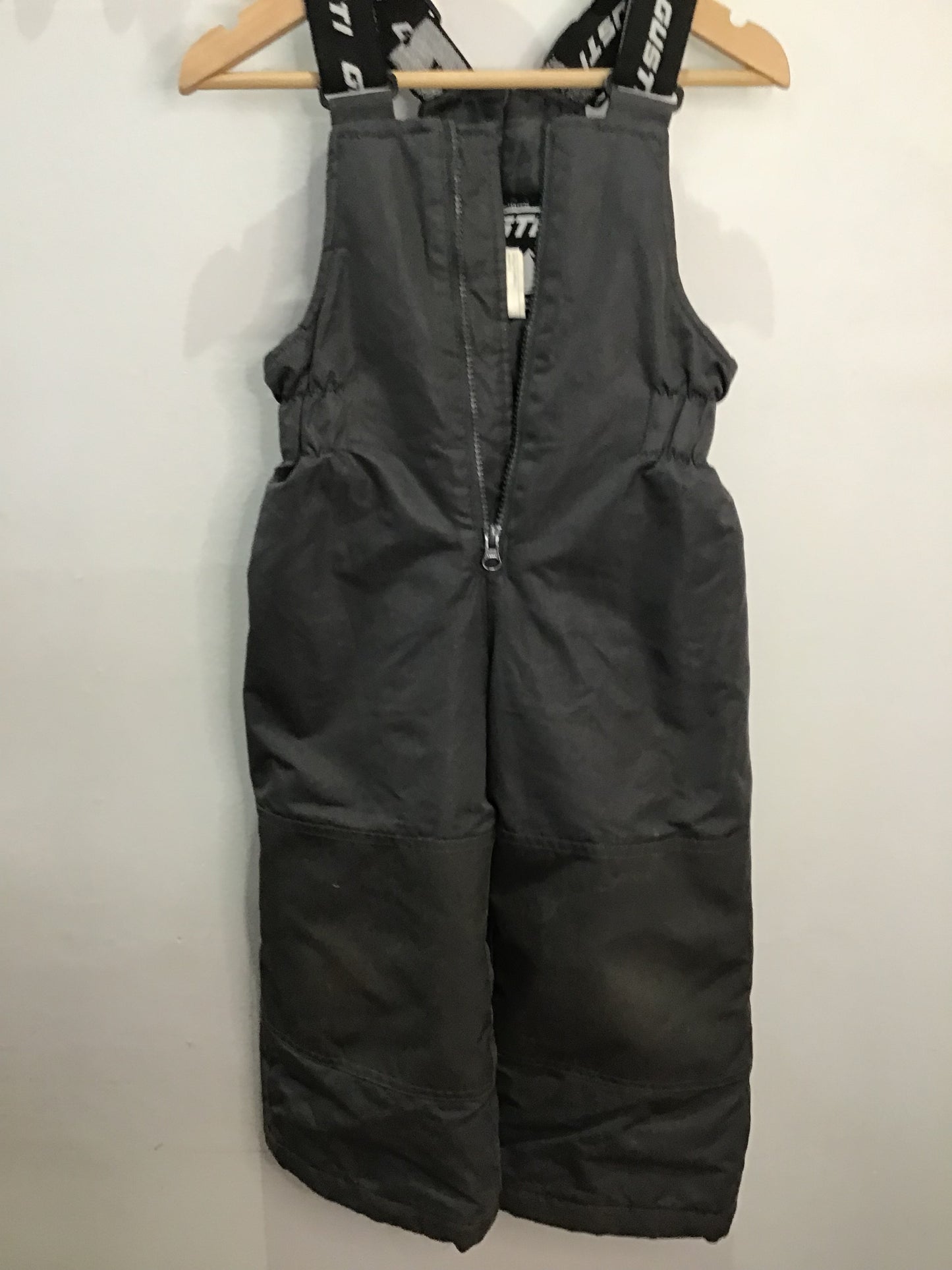 Grey bib snowpants 4y
